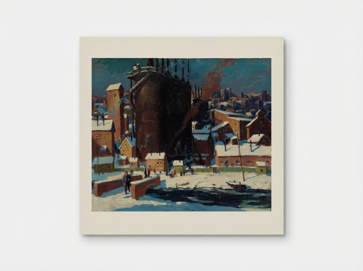 The Furnace - Carl Gaertner - Poster