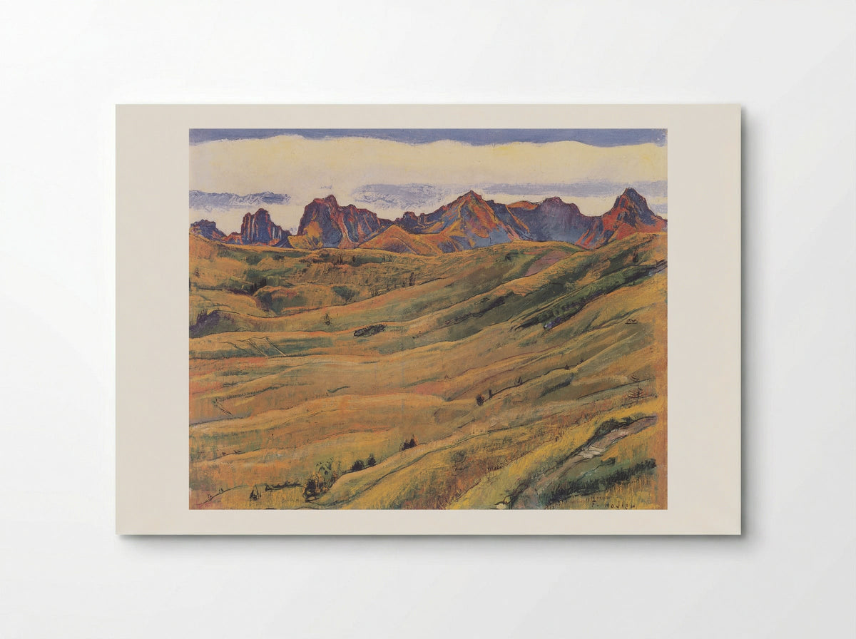 The Gantrisch - Ferdinand Hodler - Poster