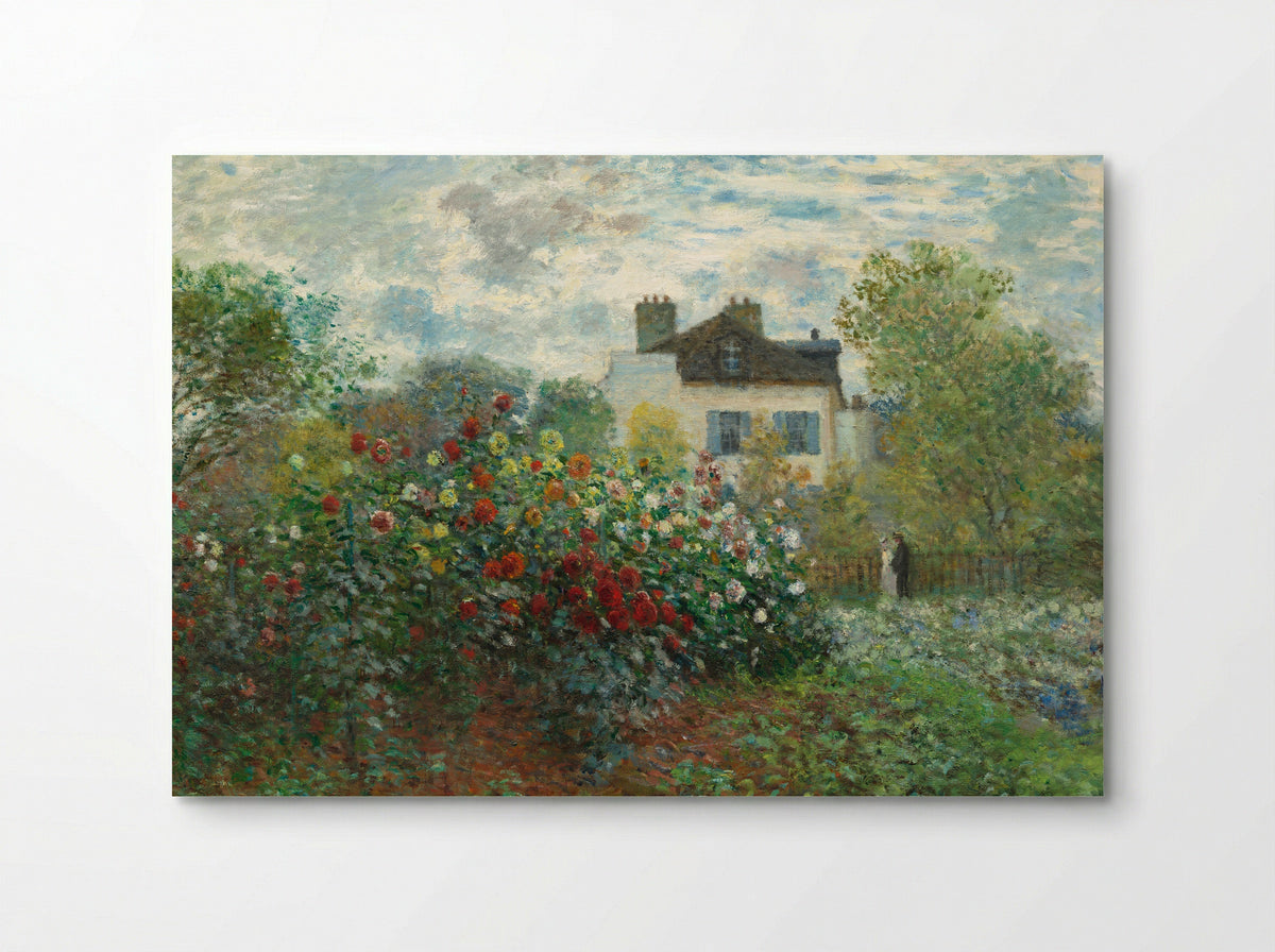 The Garden at Argenteuil - Claude Monet - Poster
