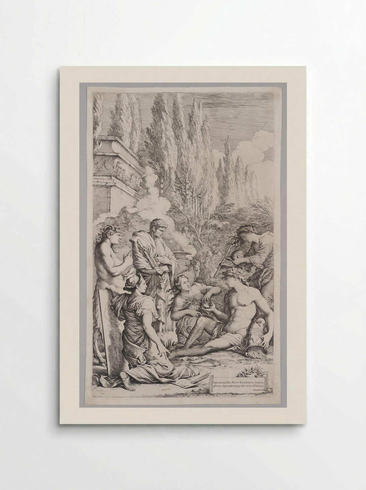 The Genius of Salvator Rosa - Salvator Rosa - Poster