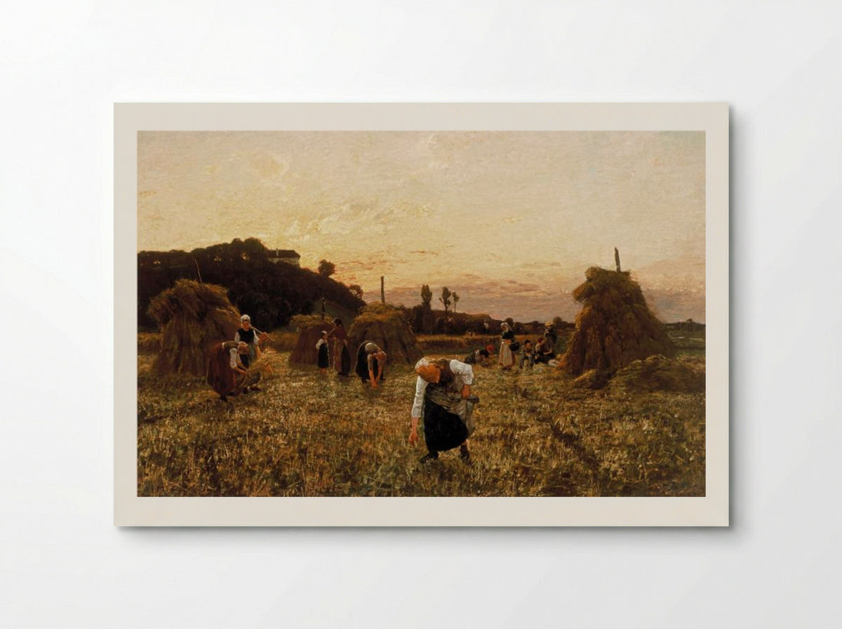 The Gleaners - Jules Breton - Poster