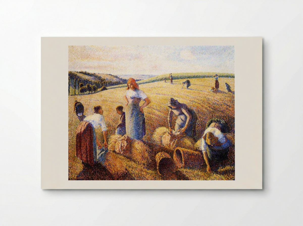The Gleaners - Camille Pissarro - Poster
