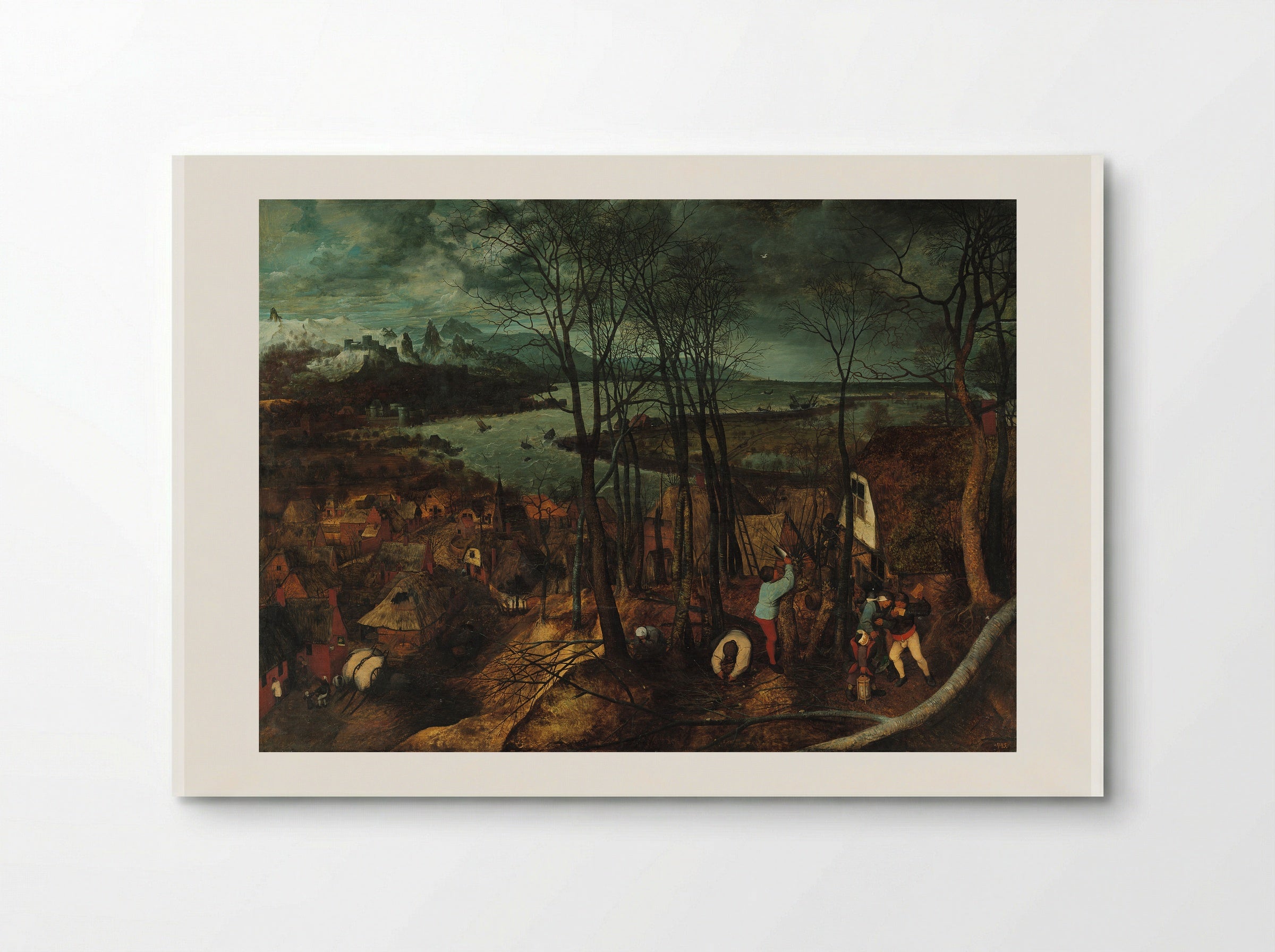 The Gloomy Day - Pieter Bruegel the Elder - Poster