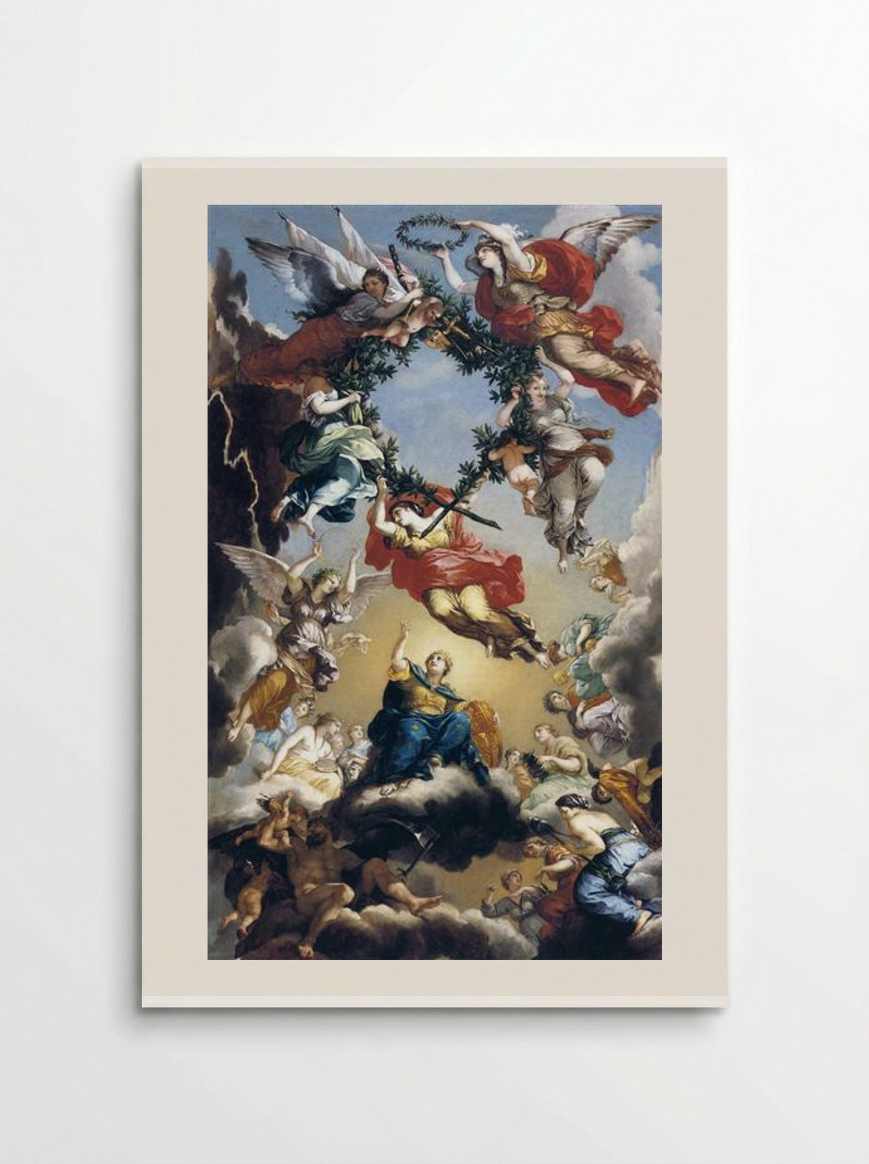 The Glorification of the Government of Burgundy - Pierre-Paul Prud'hon - Poster