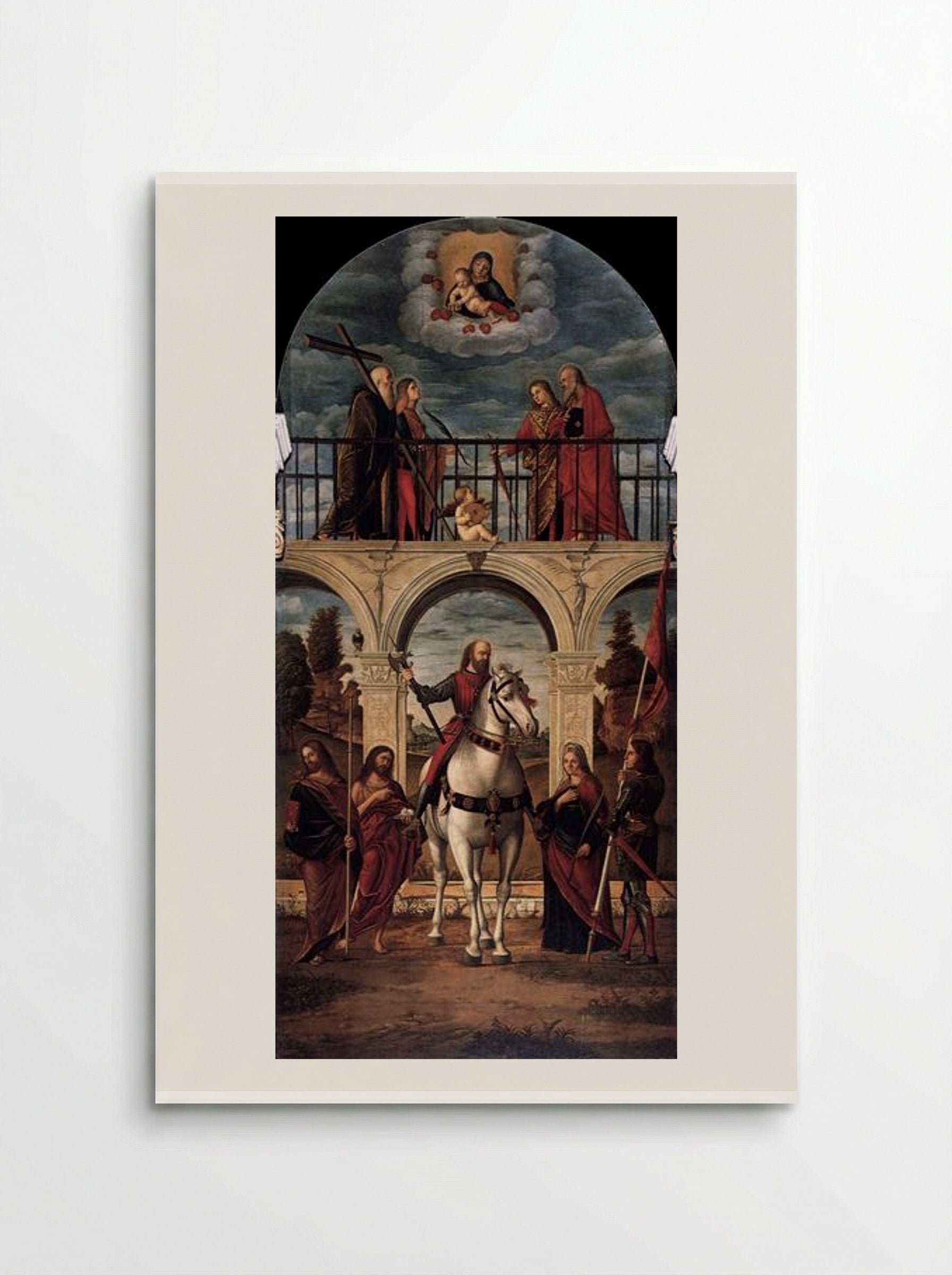 The Glory of St. Vidal - Vittore Carpaccio - Poster