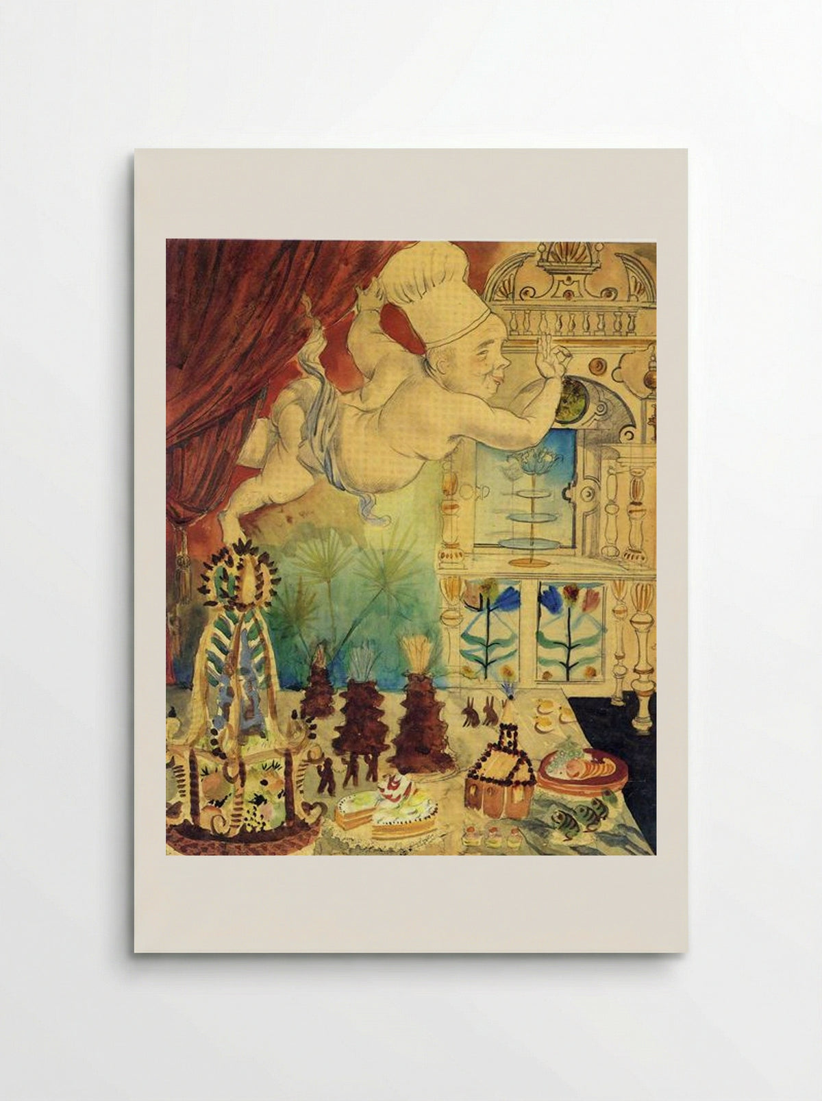 The God of Confectioners - Otto Dix - Poster