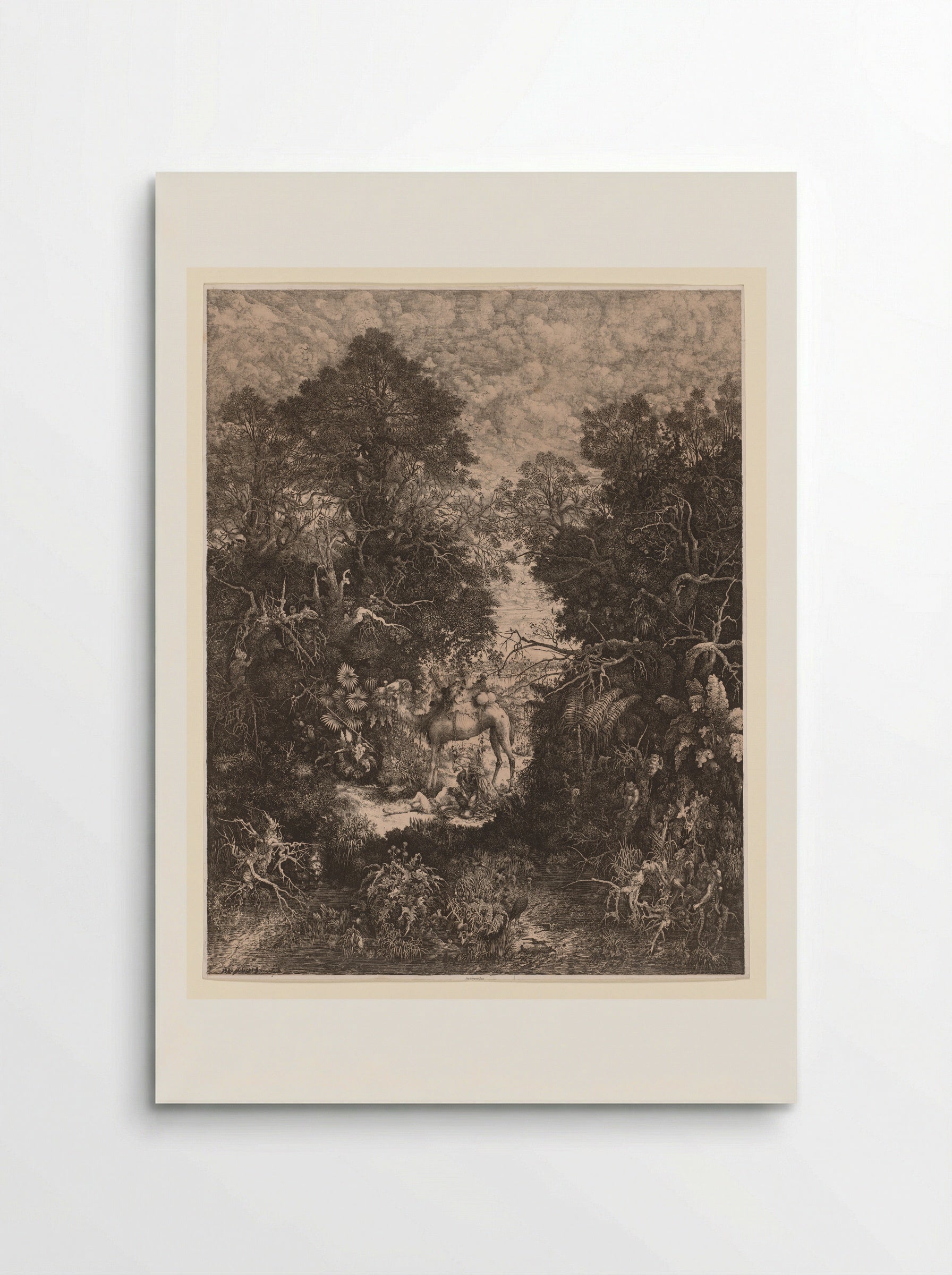 The Good Samaritan - Rodolphe Bresdin - Poster