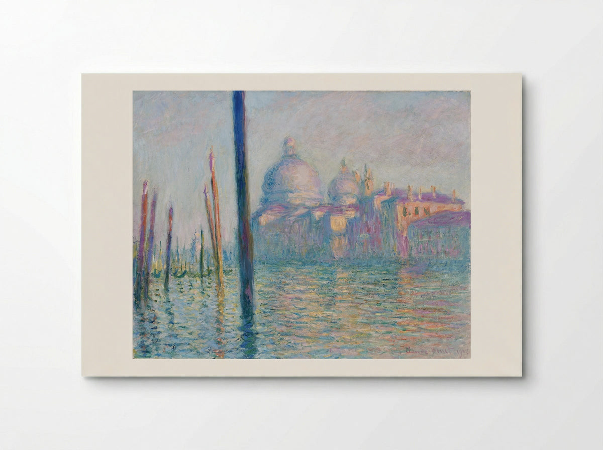 The Grand Canal - Claude Monet - Poster