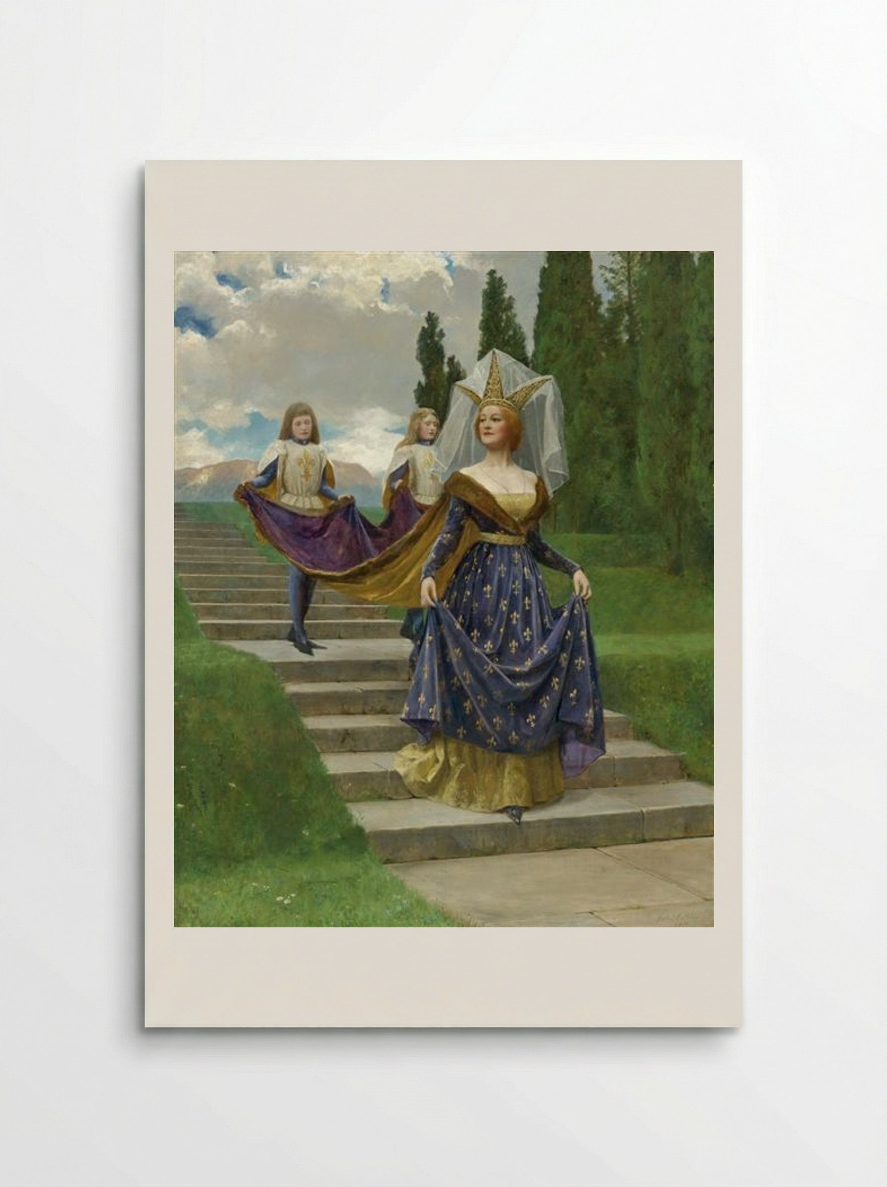 The Grand Lady - John Collier - Poster