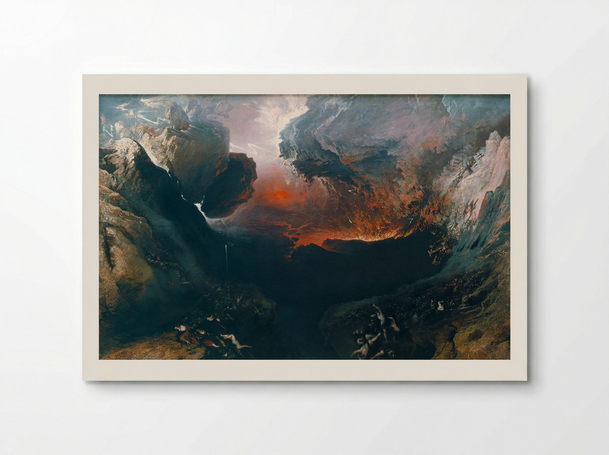 The Great Day of His Wrath - John Martin - Poster