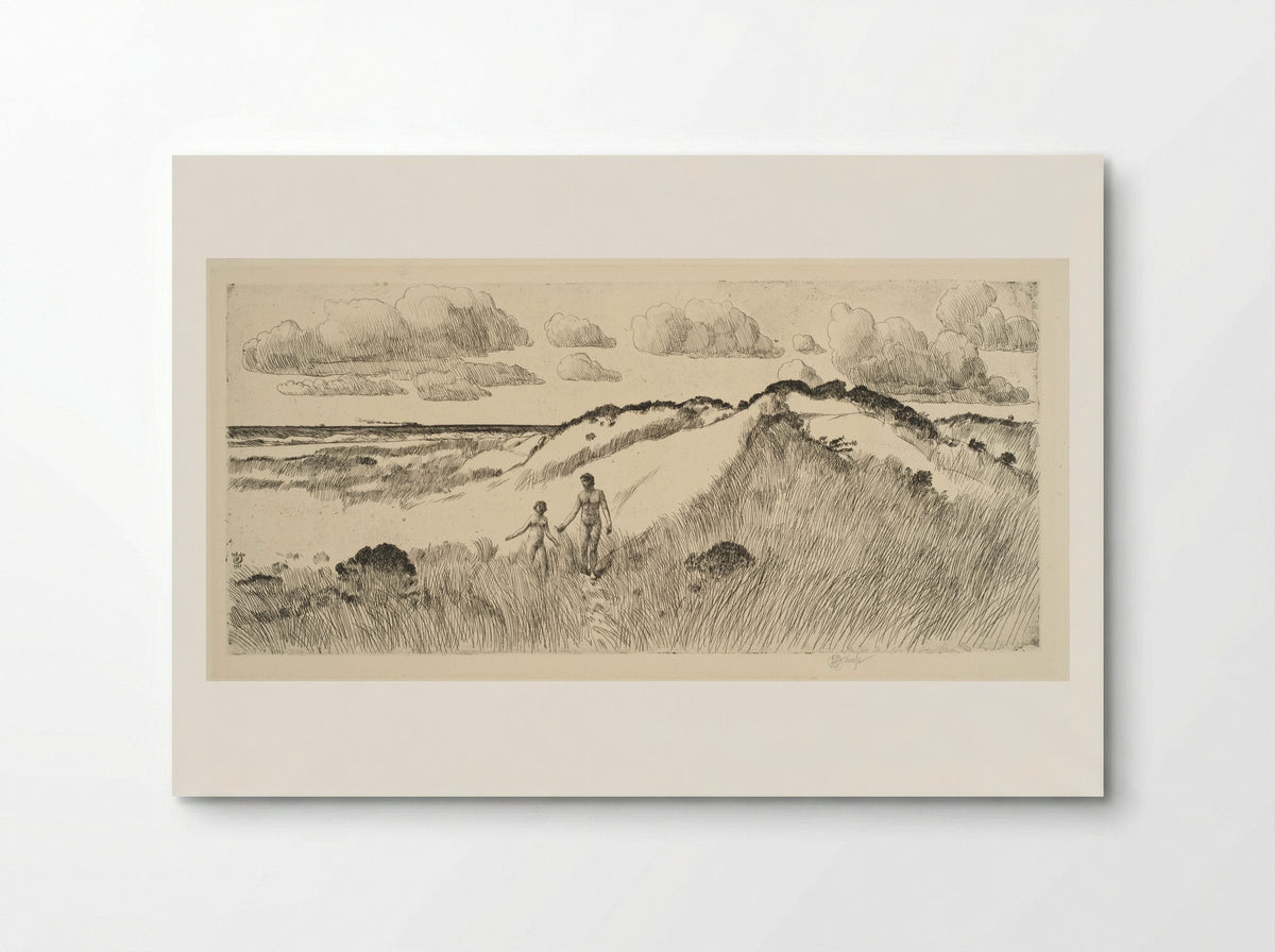 The Great Dune, Easthampton - Childe Hassam - Poster
