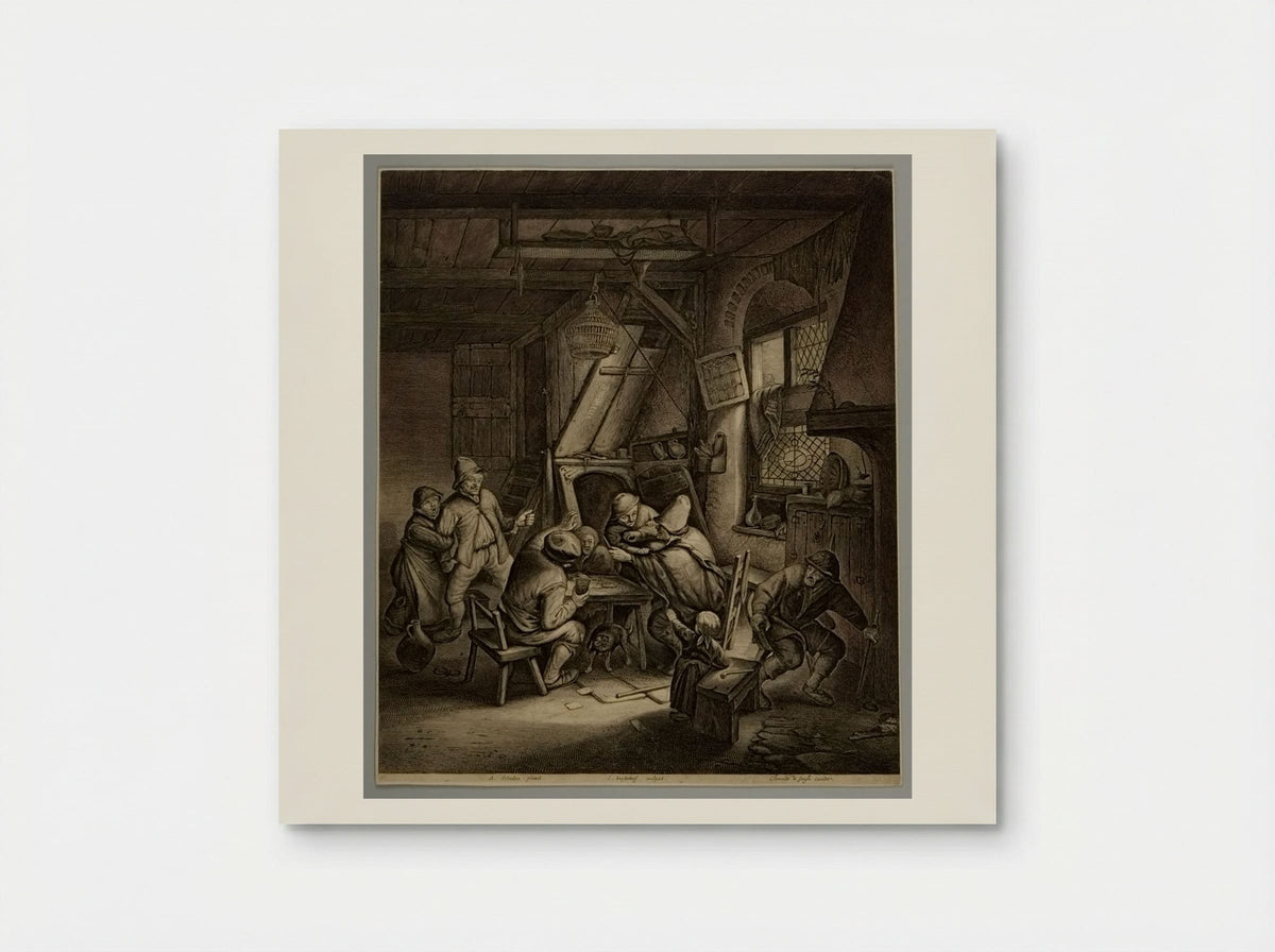 The Great Knife-Fight - Jonas Suyderhoef - Poster
