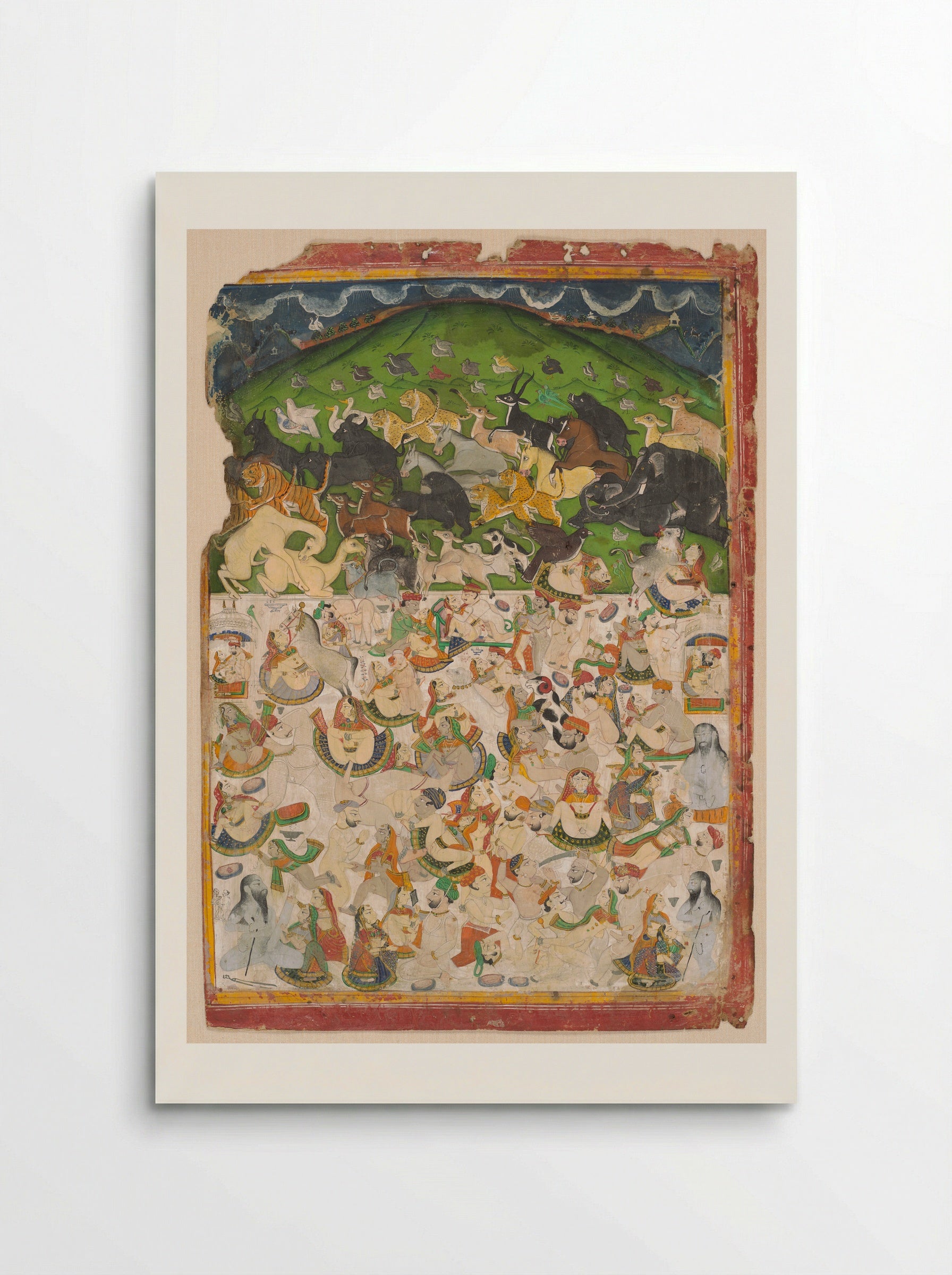 The Great Orgy of Maharao Shatru Sal II - Unknown Artist - Poster
