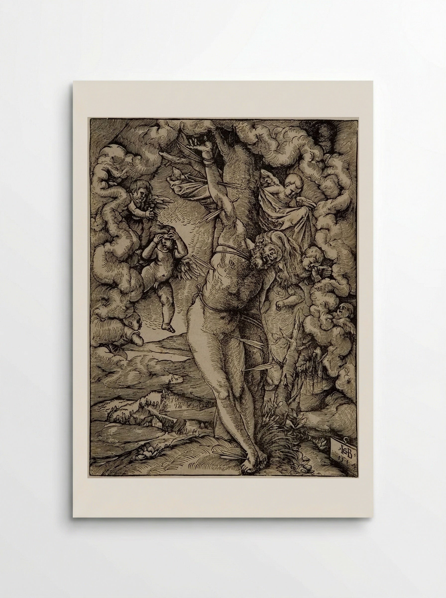 The Great Saint Sebastian - Hans Baldung Grien - Poster