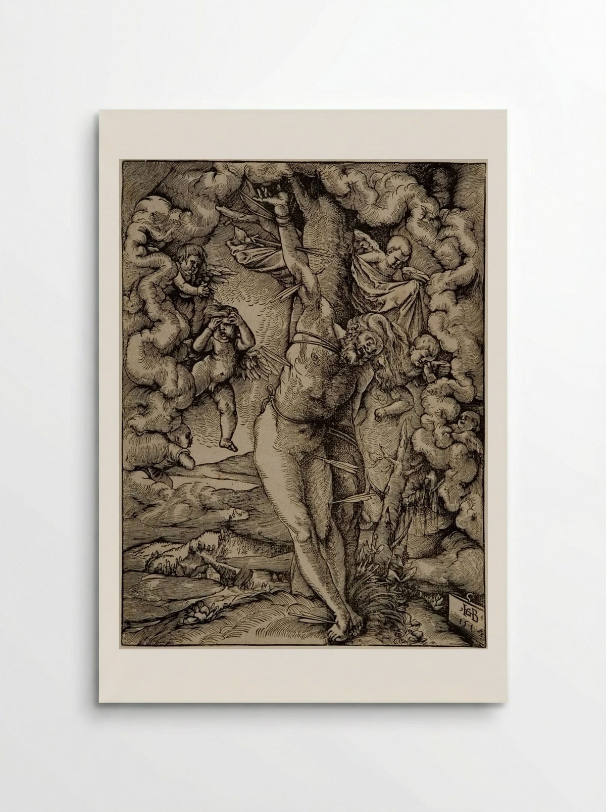 The Great Saint Sebastian - Hans Baldung Grien - Poster