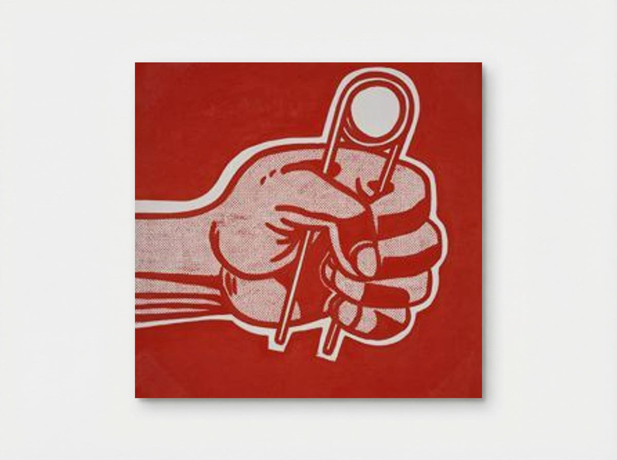 The Grip - Roy Lichtenstein - Poster