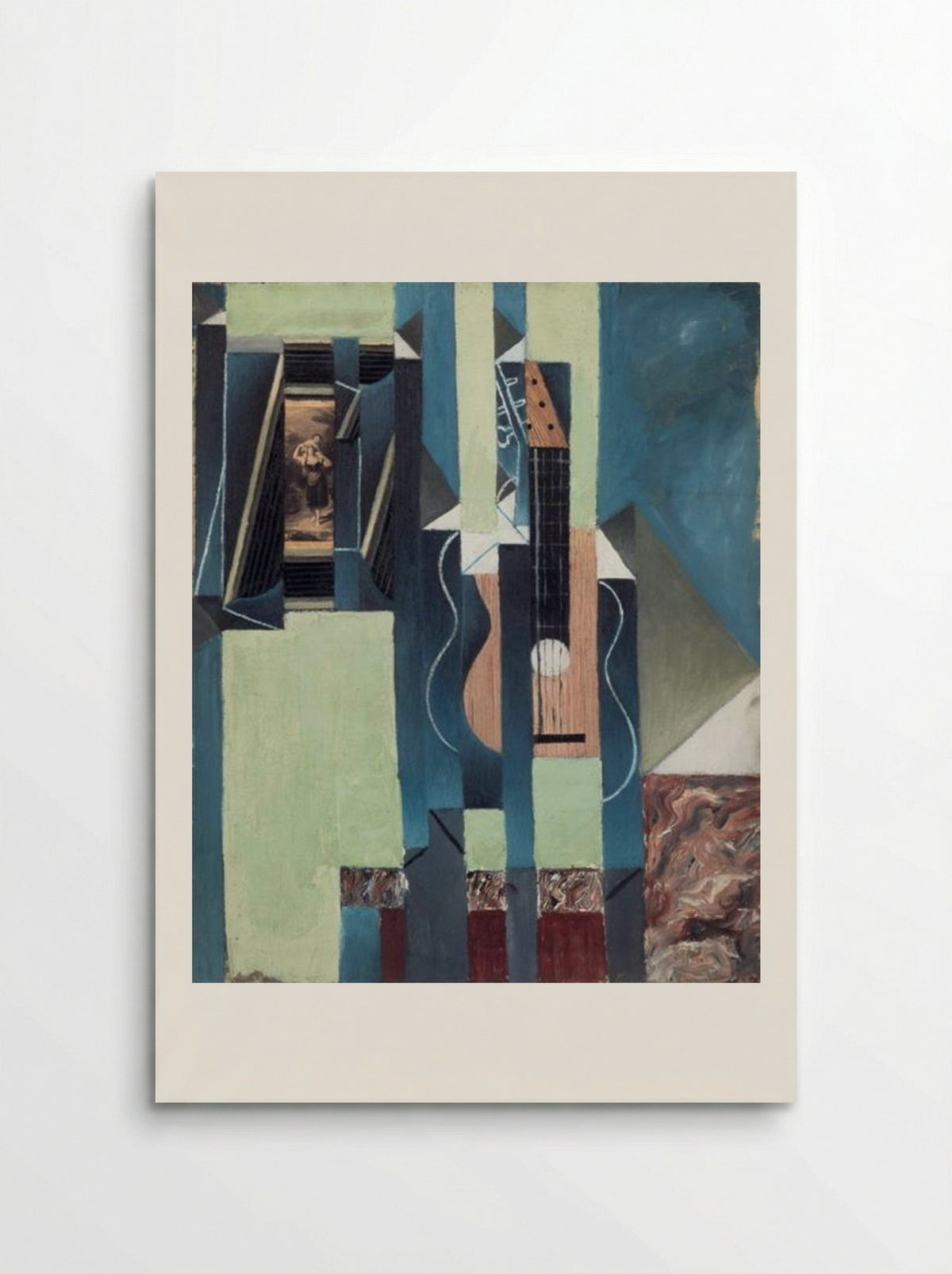 The Guitar - Juan Gris - Poster