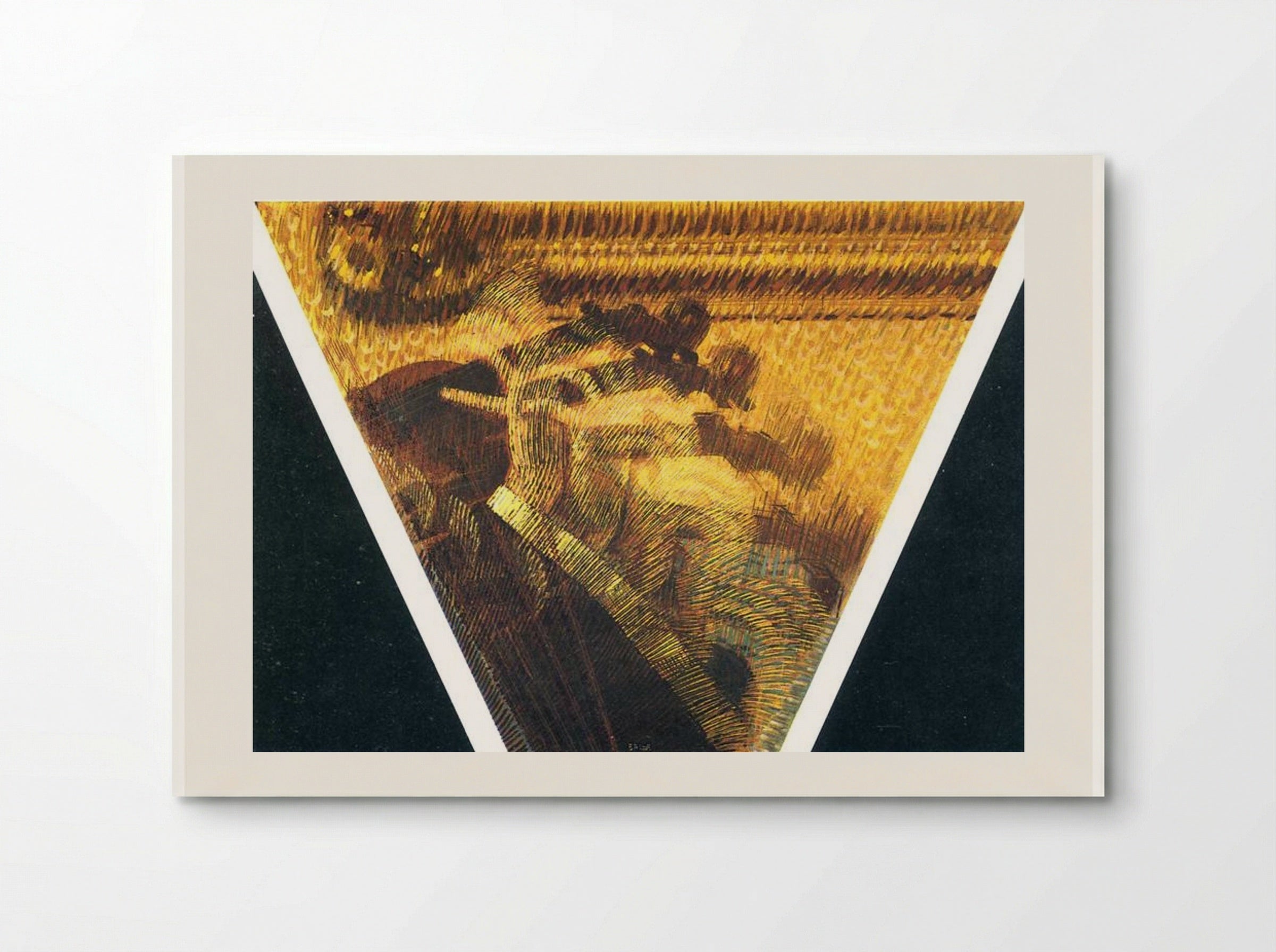 The Hand of the Violinist - Giacomo Balla - Poster