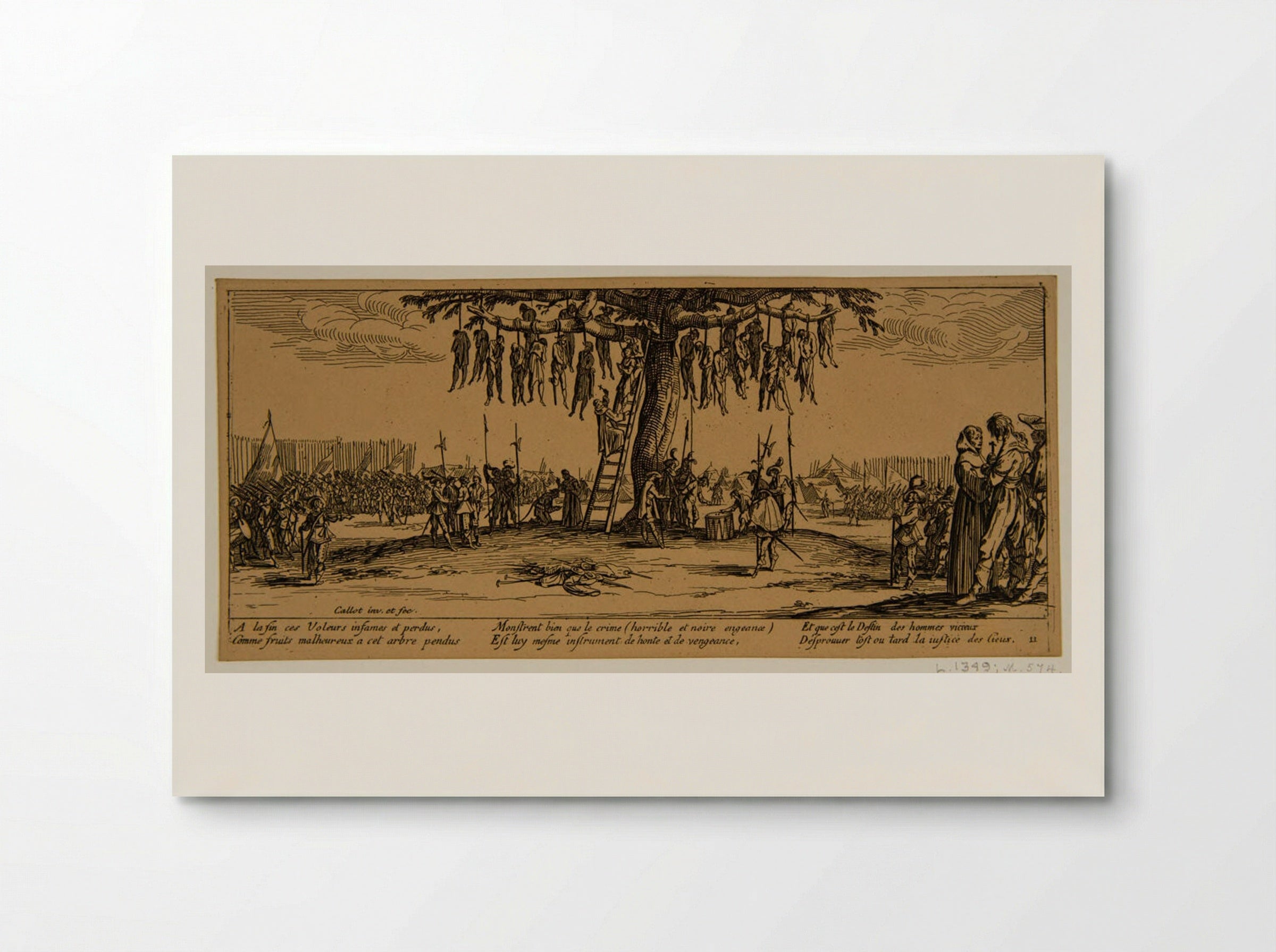 The Hanging - Jacques Callot - Poster
