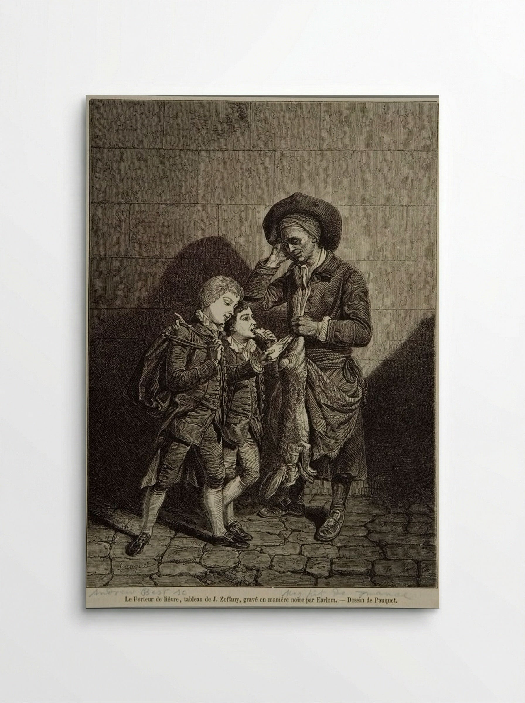 The Hare Bearer - Best et Cie - Poster