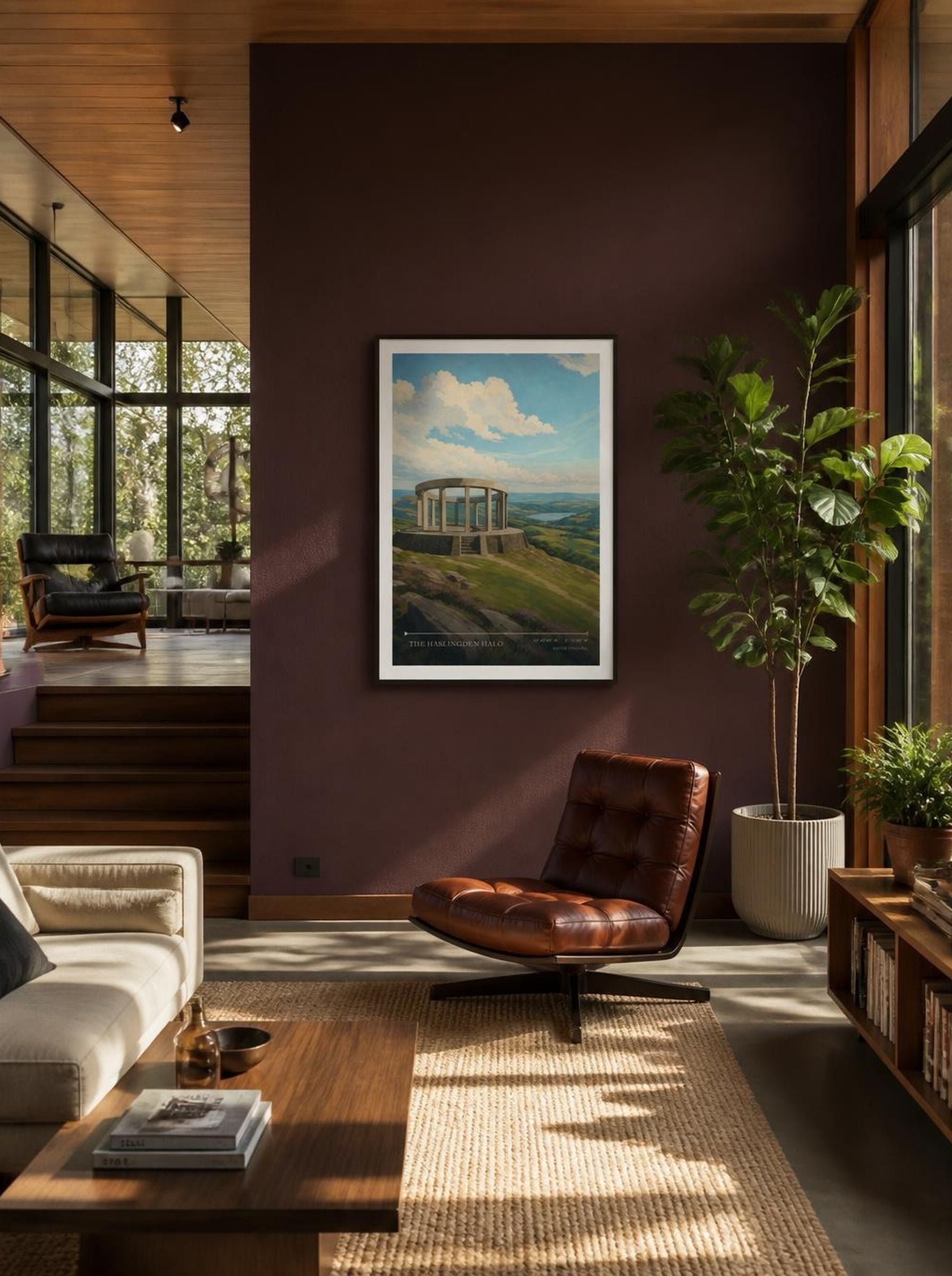 The Haslingden Halo United Kingdom Travel Poster - Lifestyle