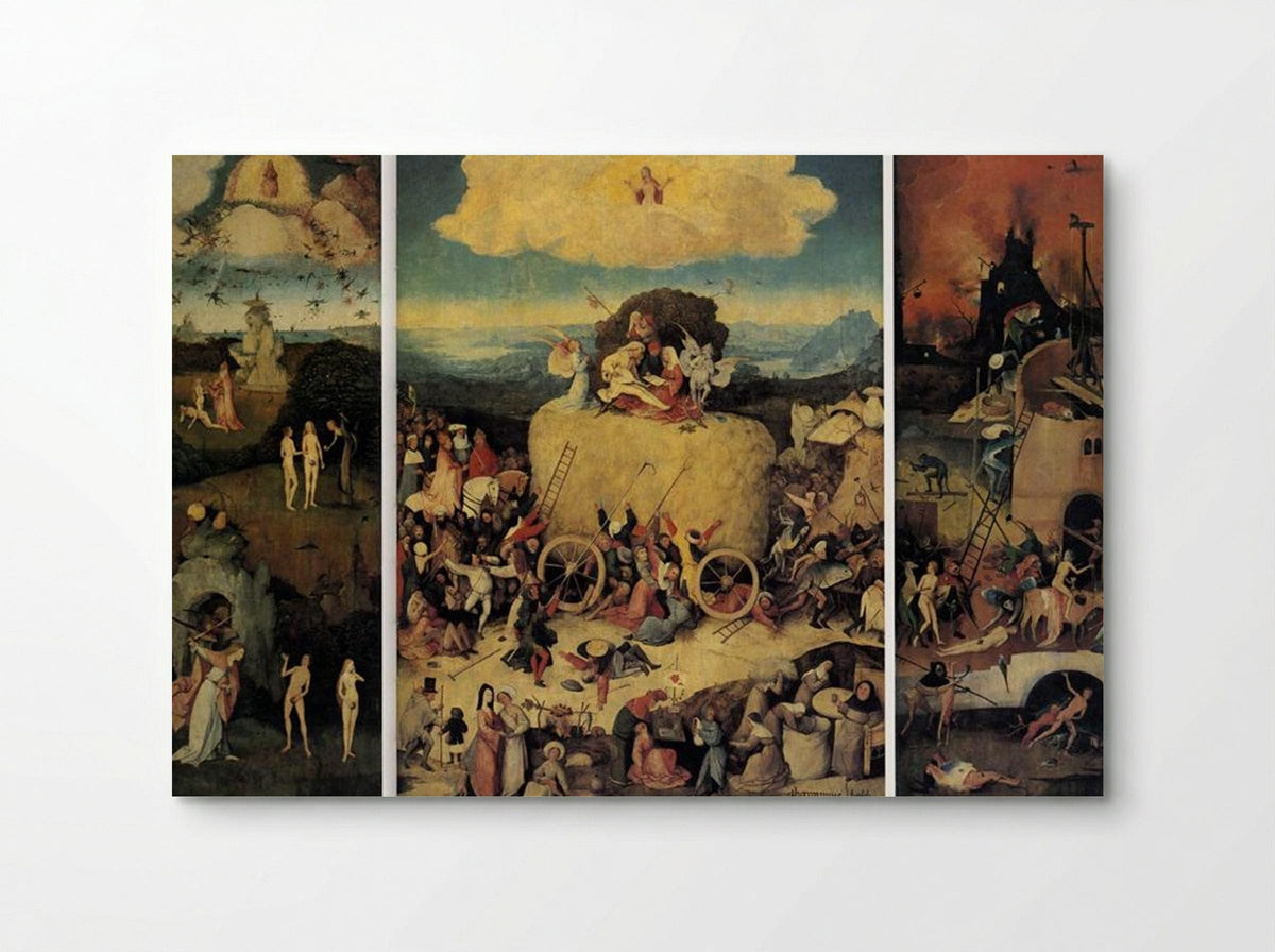 The Haywain Triptych - Hieronymus Bosch - Poster
