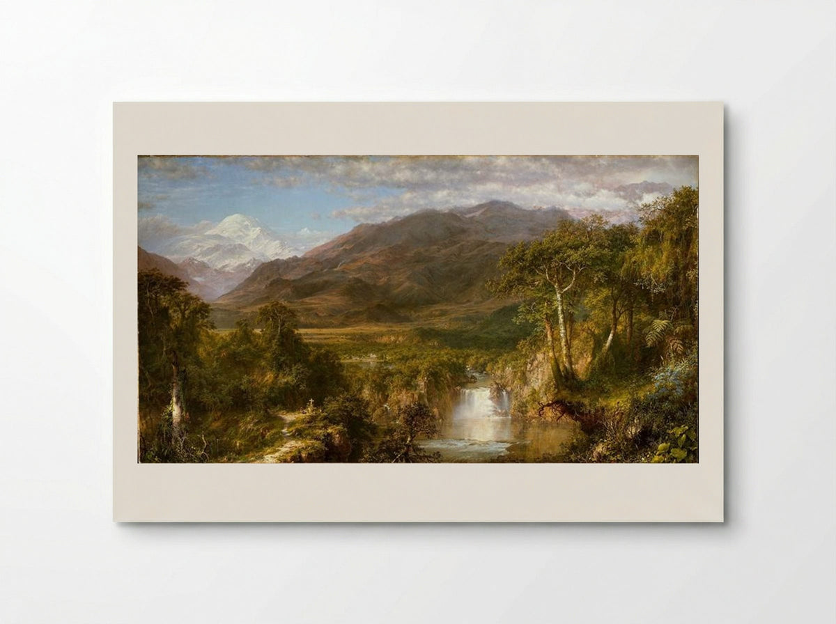 The Heart of the Andes - Frederic Edwin Church - Poster