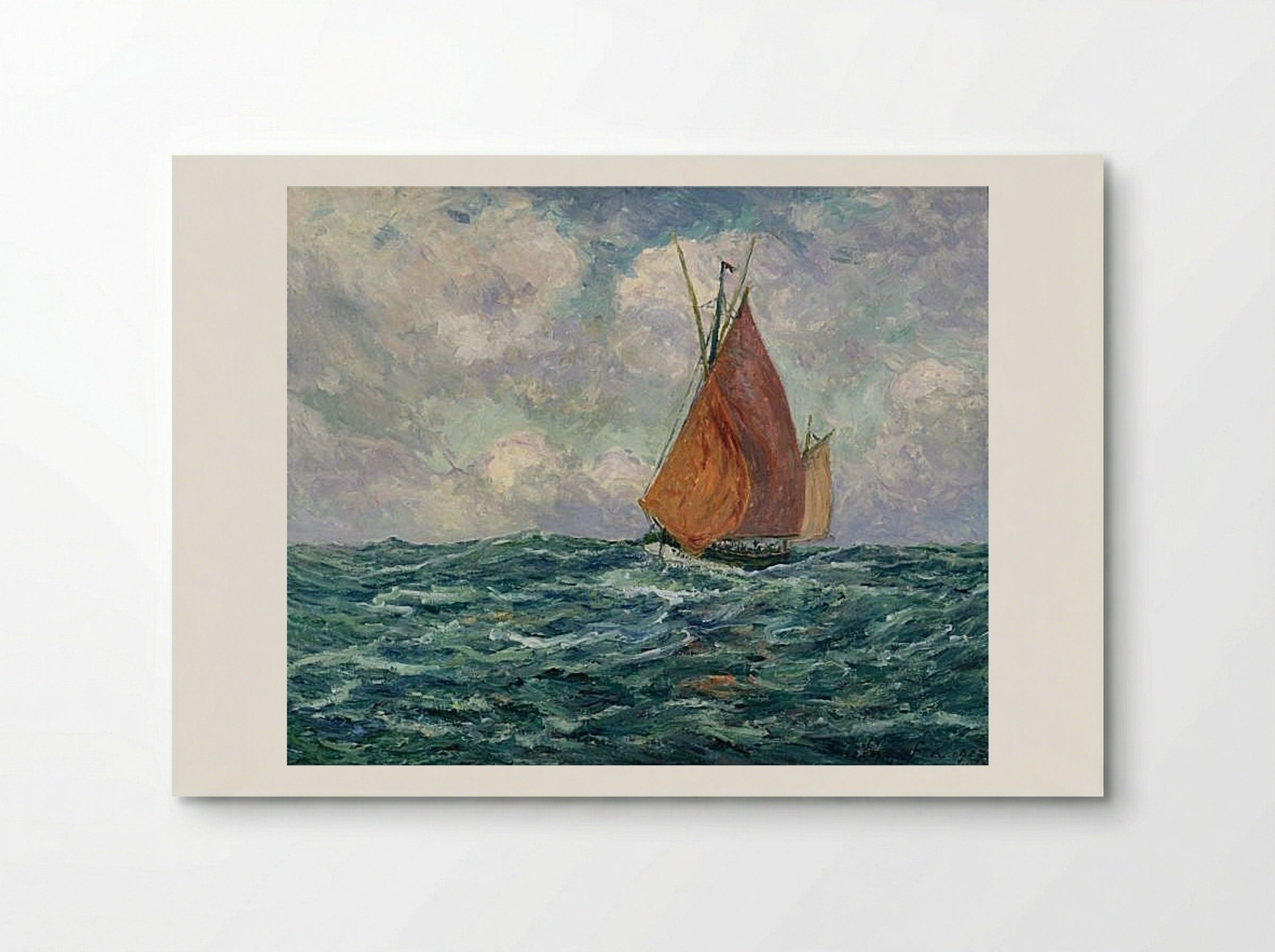 The Heart of the Port of Goulphar, Belle-Ile en Mer - Maxime Maufra - Poster