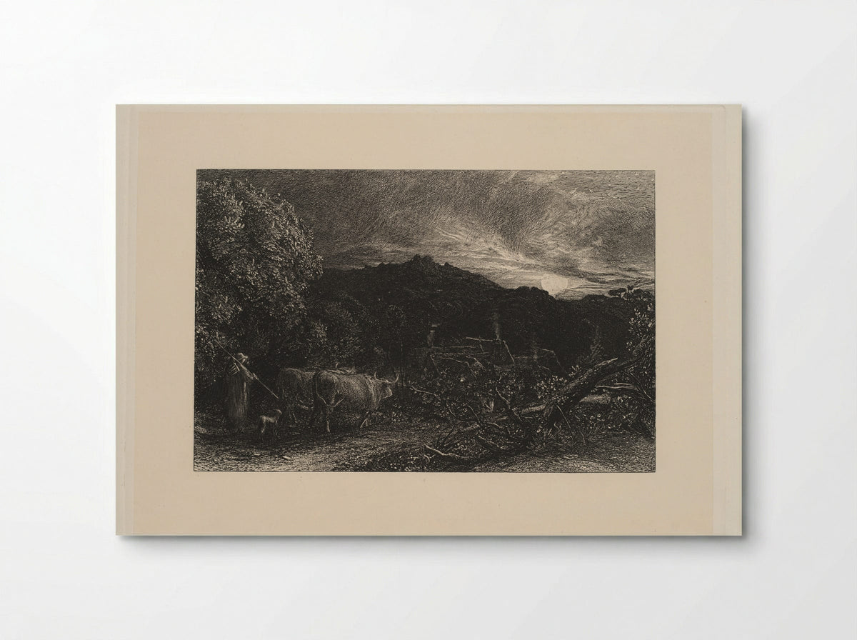 The Herdsman - Samuel Palmer - Poster