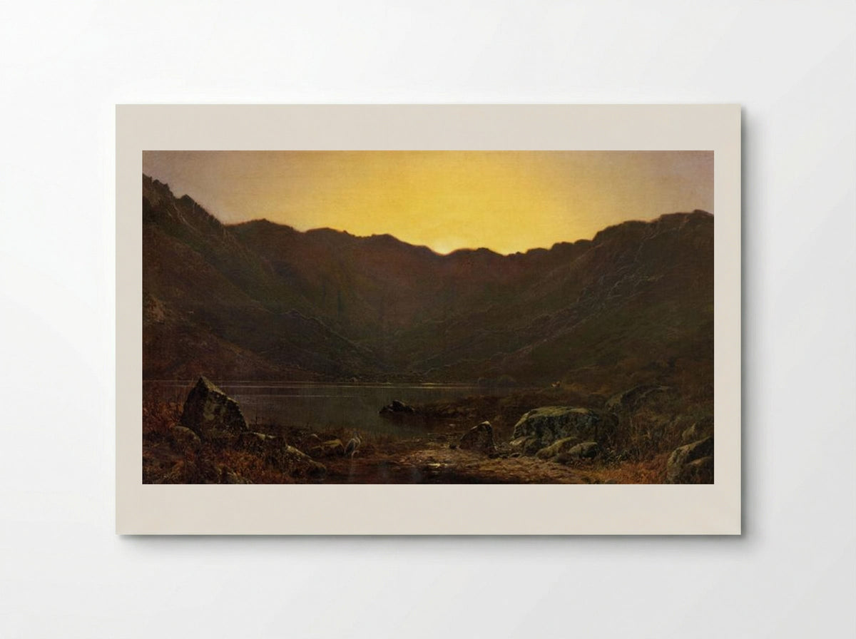 The Heron's Haunt - John Atkinson Grimshaw - Poster