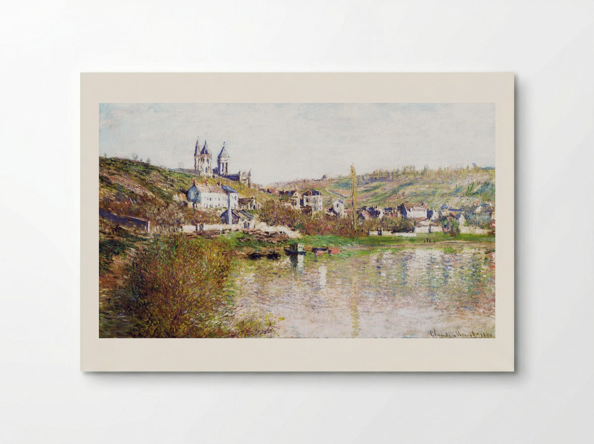 The Hills of Vetheuil - Claude Monet - Poster