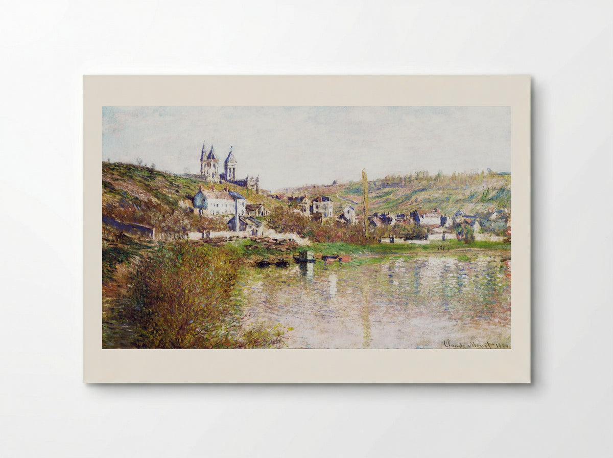 The Hills of Vetheuil - Claude Monet - Poster
