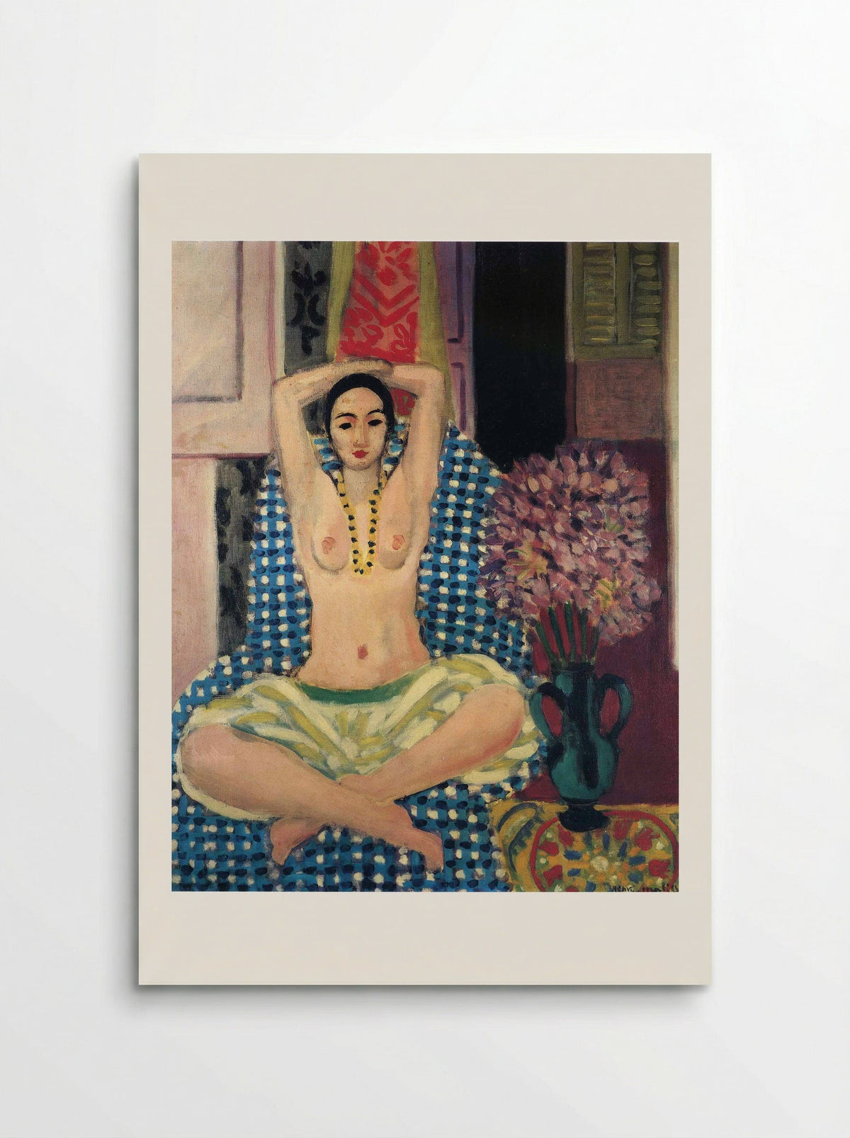 The Hindu Pose - Henri Matisse - Poster