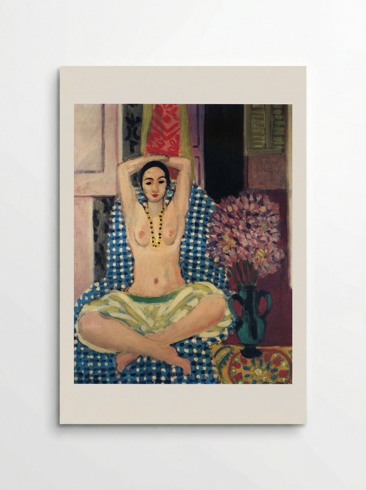 The Hindu Pose - Henri Matisse - Poster