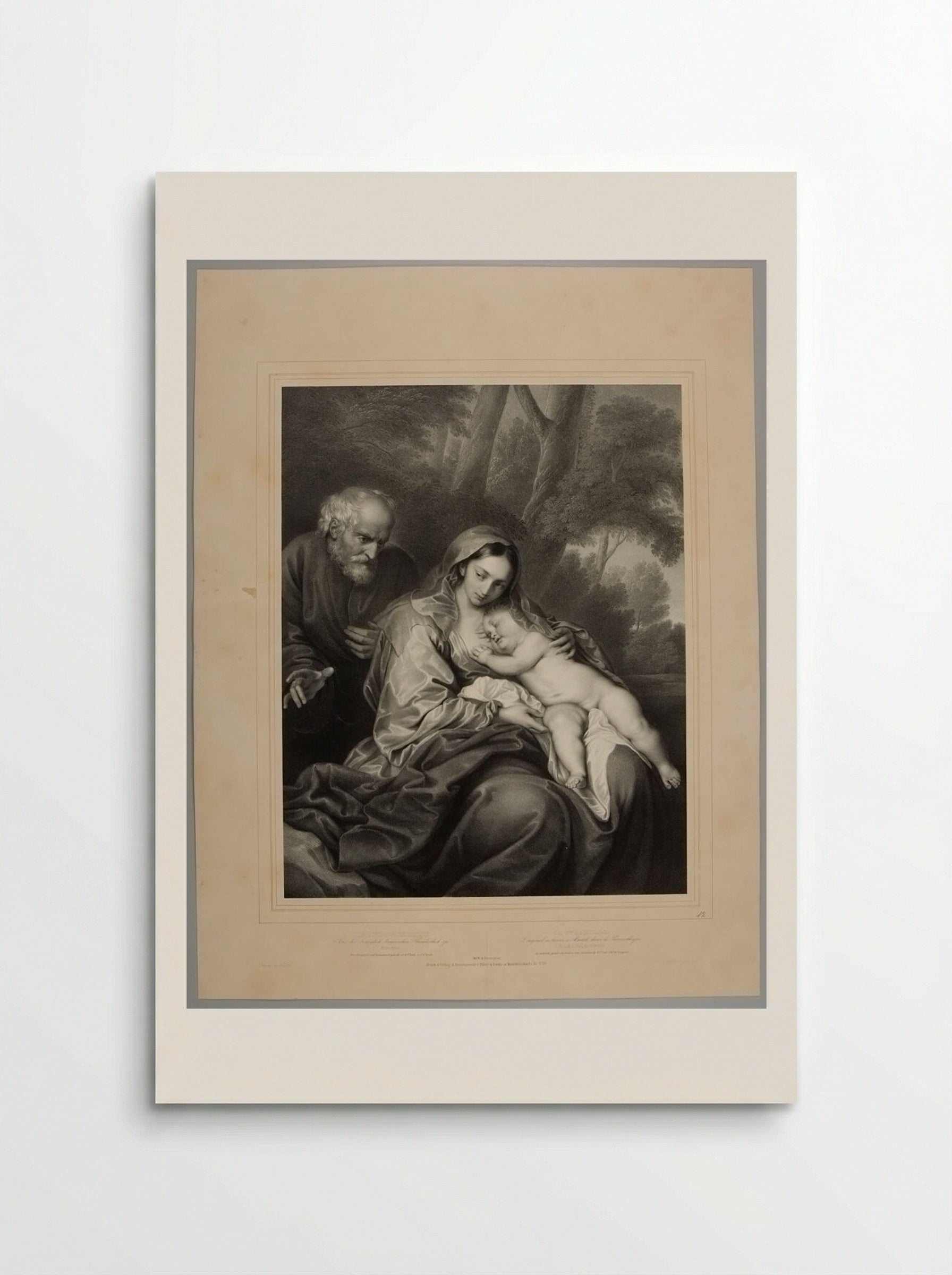 The Holy Family - Ferdinand Piloty - Poster
