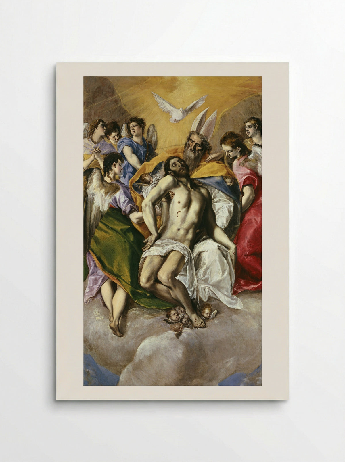 The Holy Trinity - El Greco - Poster