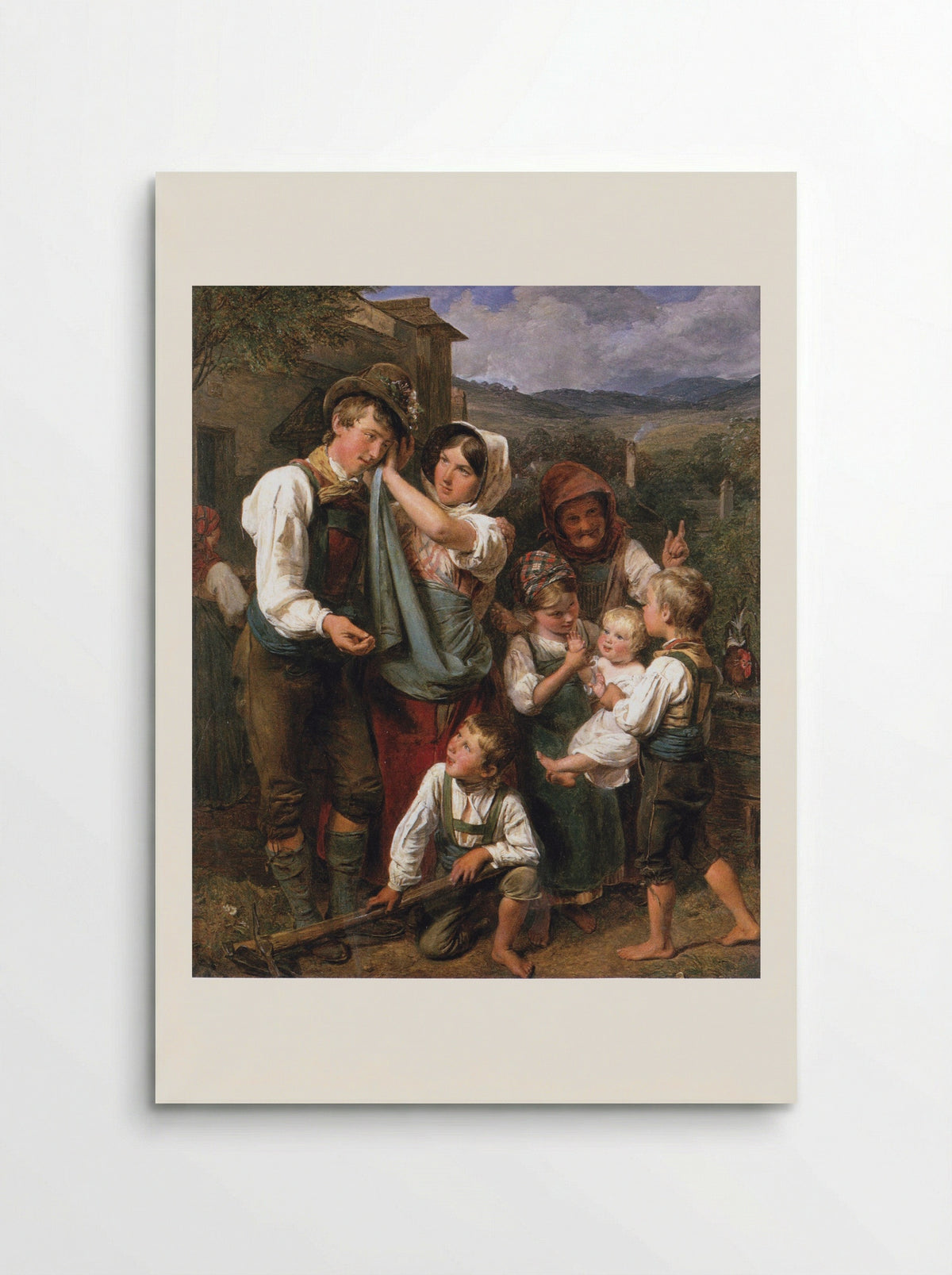 The Homecoming - Ferdinand Georg Waldmüller - Poster