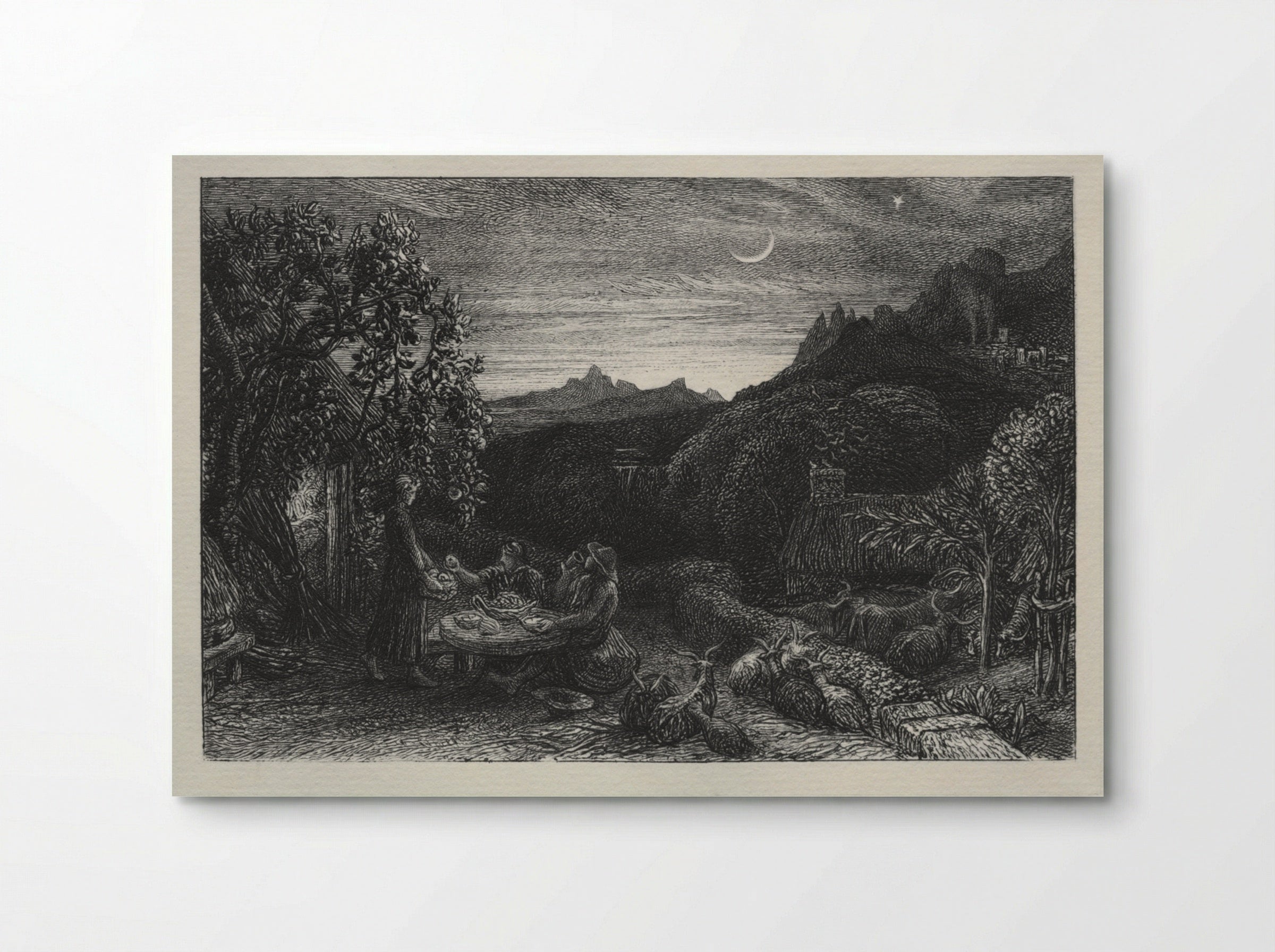 The Homeward Star - Samuel Palmer - Poster