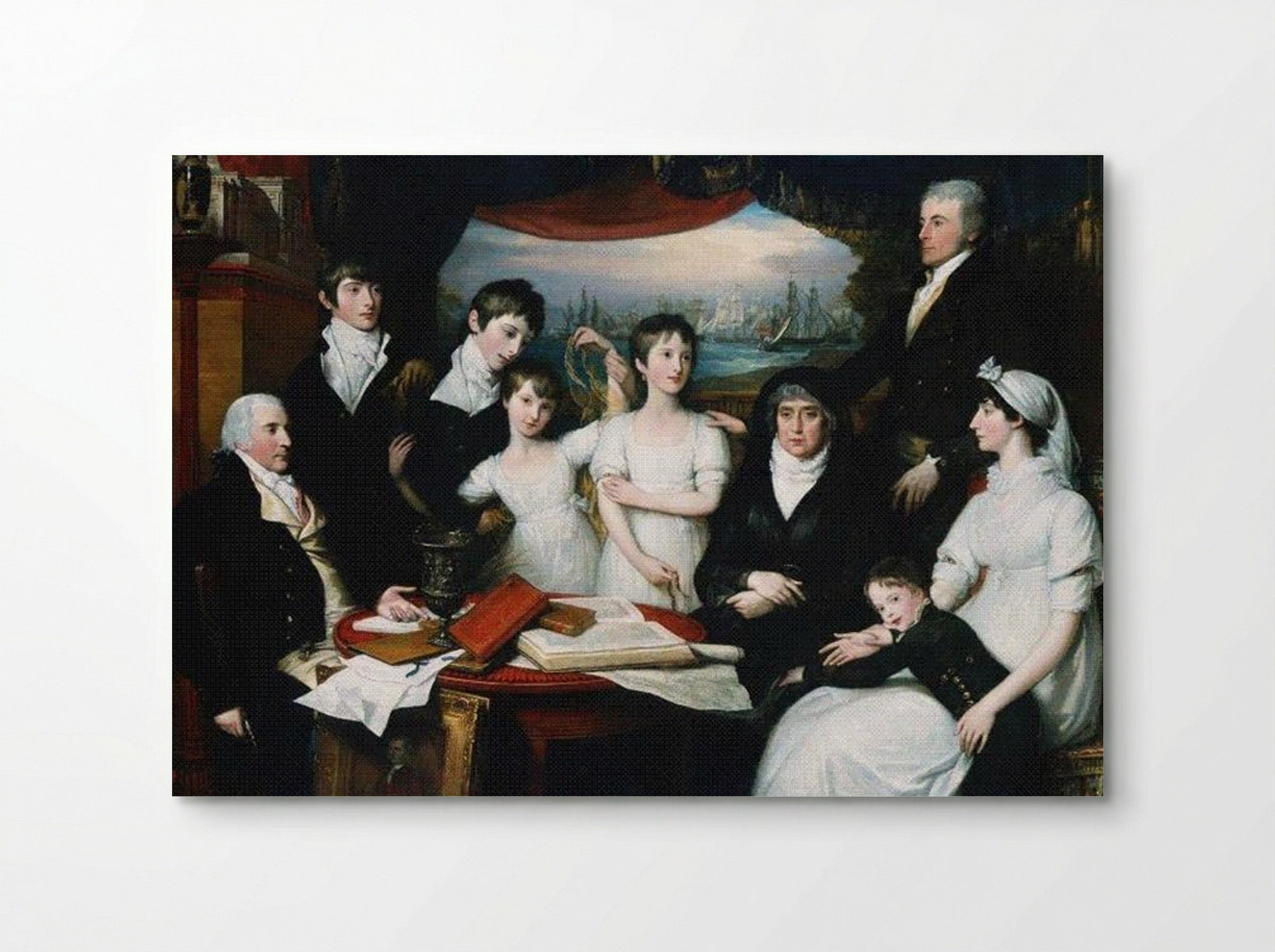 The Hope Family of Sydenham, Kent - Benjamin West - Poster