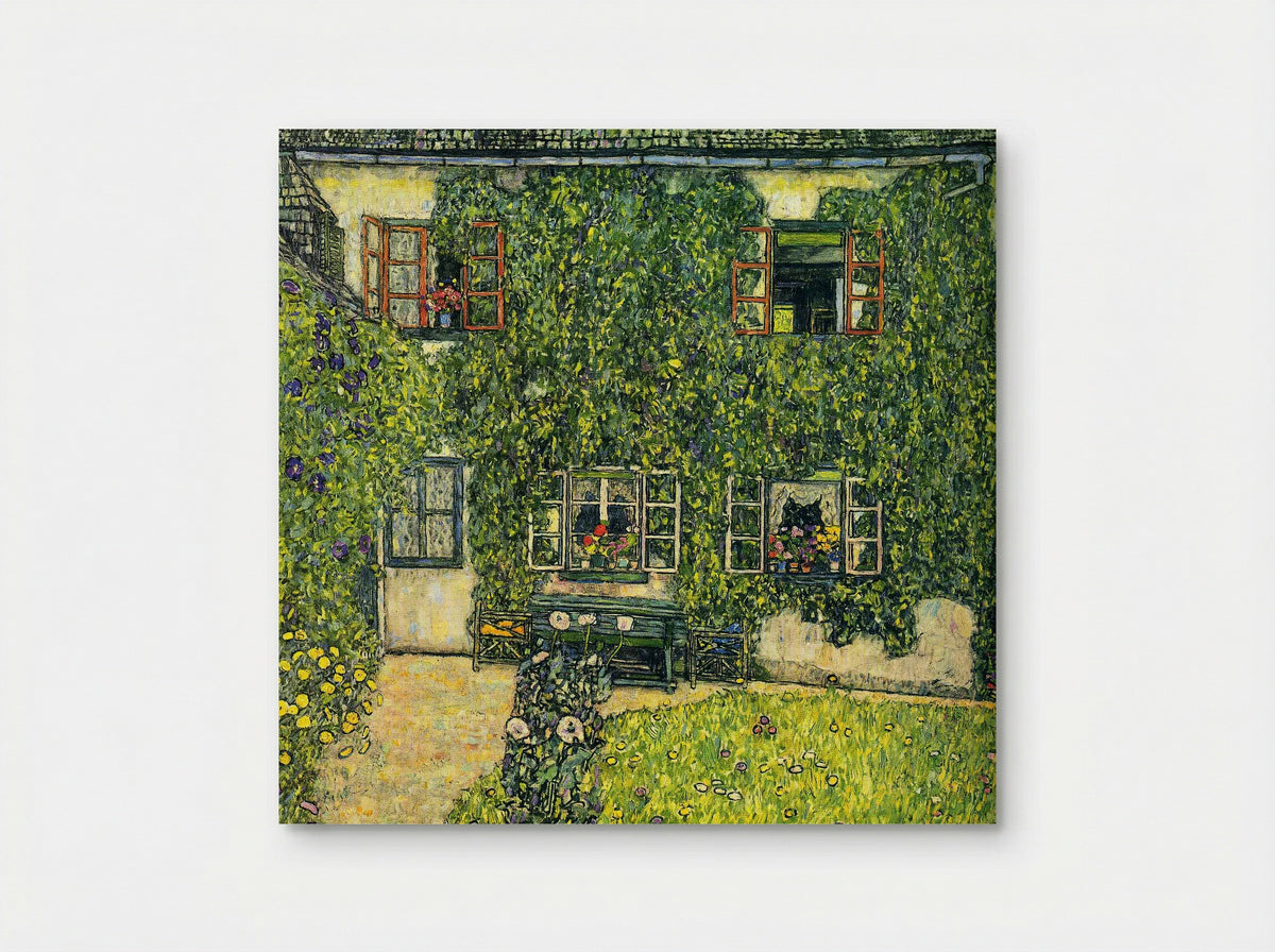 The House of Guardaboschi - Gustav Klimt - Poster