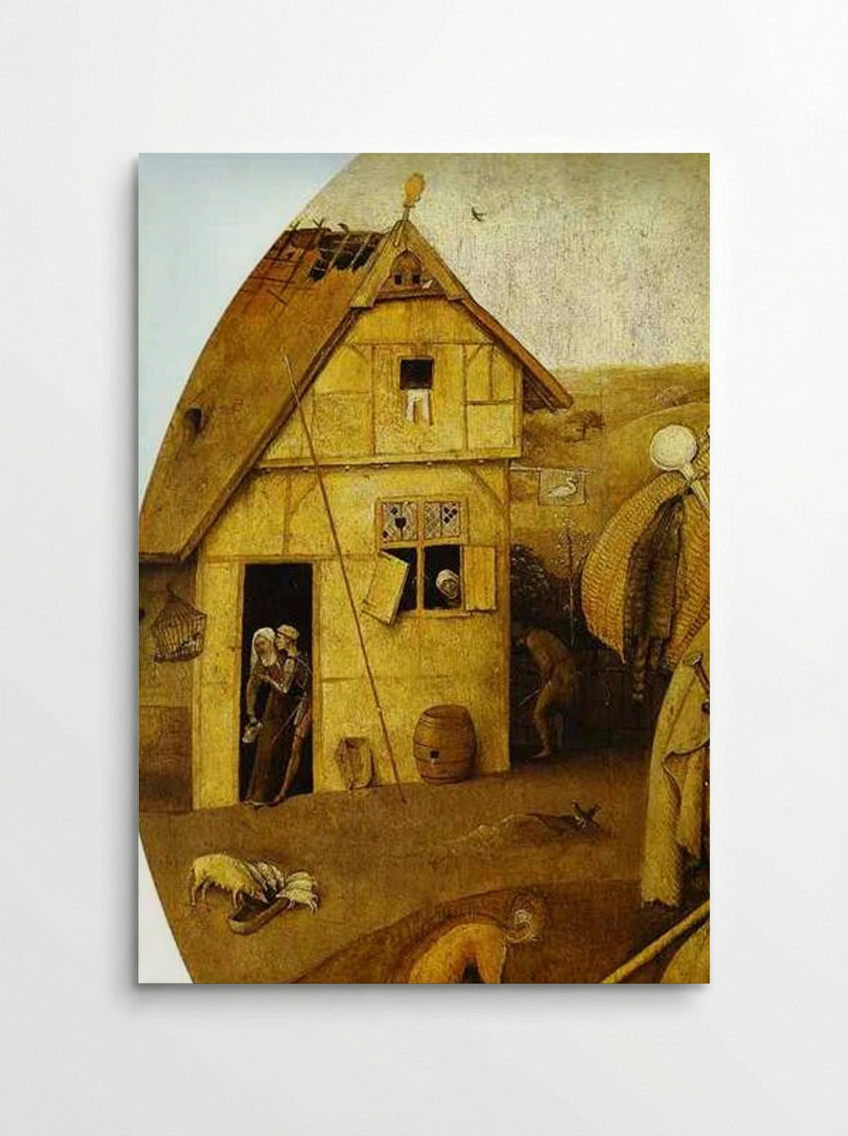 The House of Ill Fame - Hieronymus Bosch - Poster