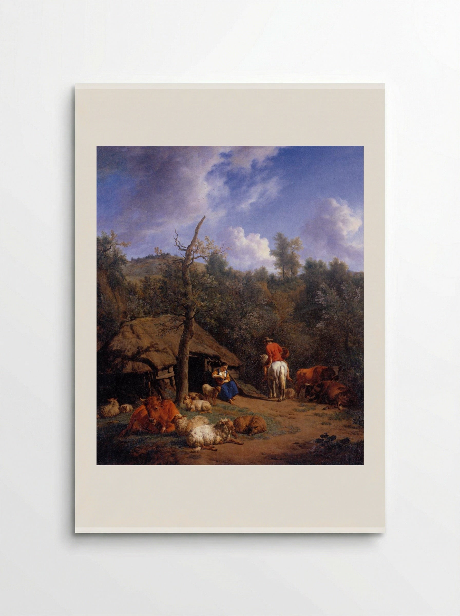 The Hut - Adriaen van de Velde - Poster
