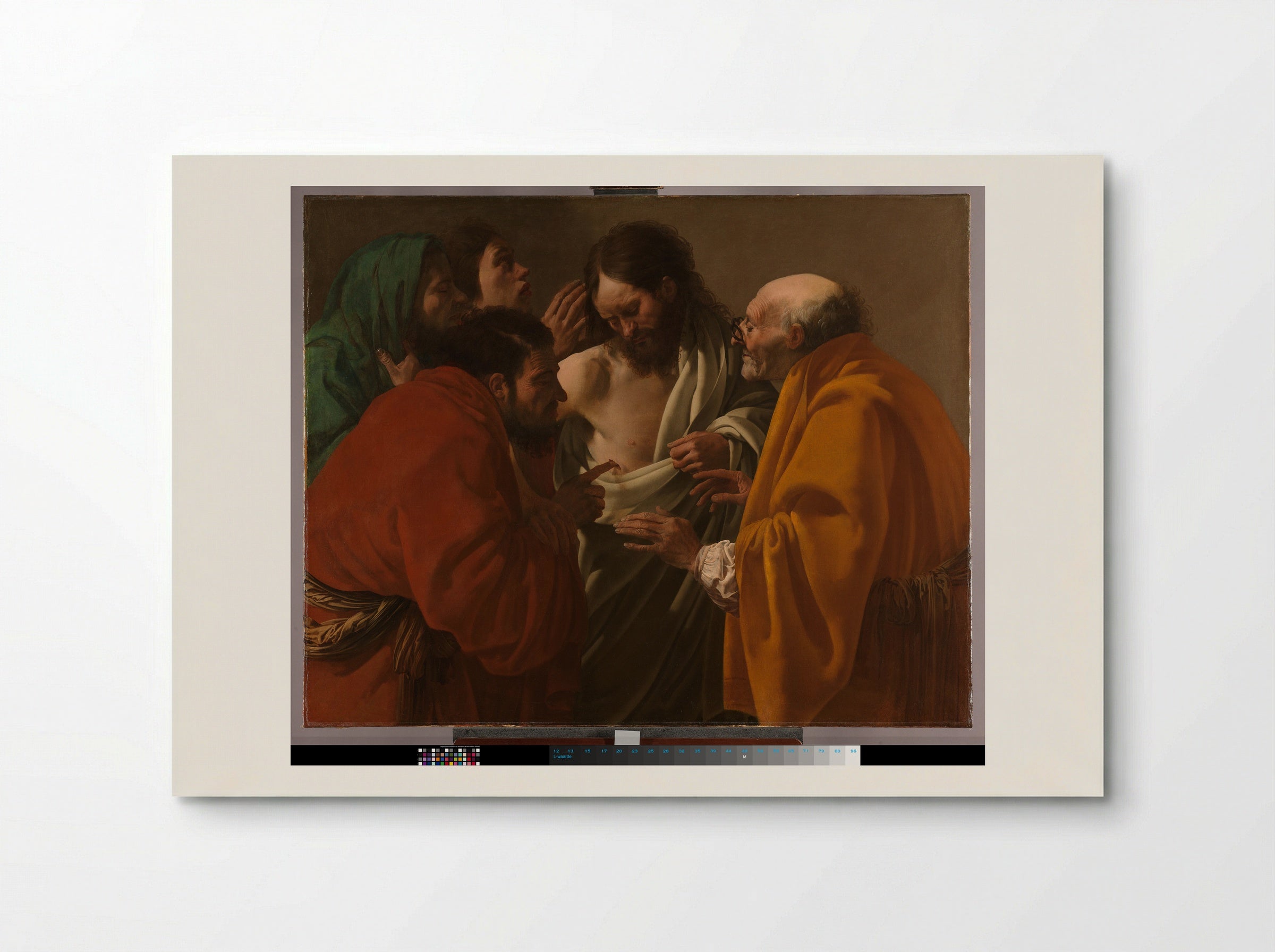 The Incredulity of Saint Thomas - Hendrick ter Brugghen - Poster