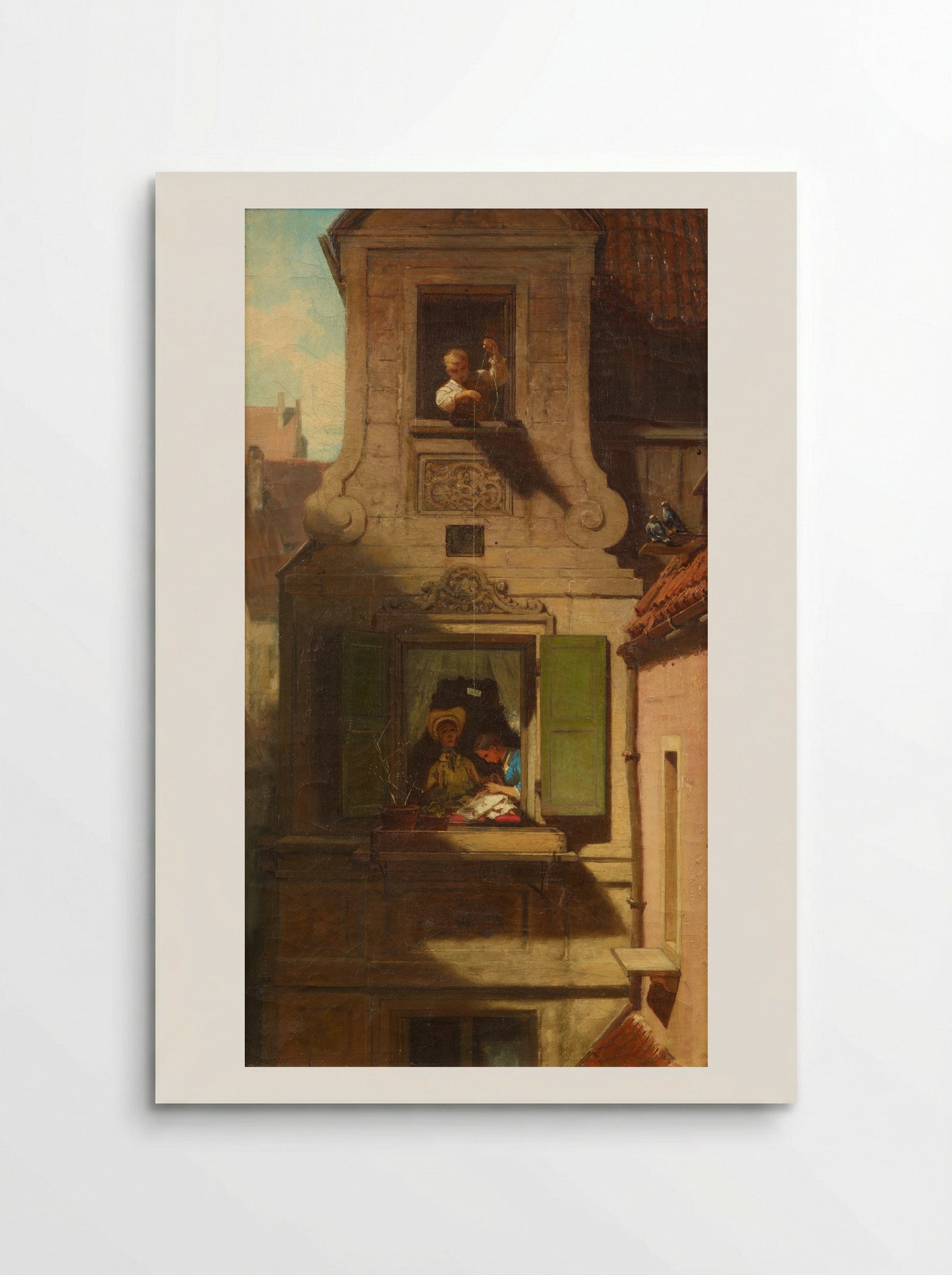 The Intercepted Love Letter - Carl Spitzweg - Poster