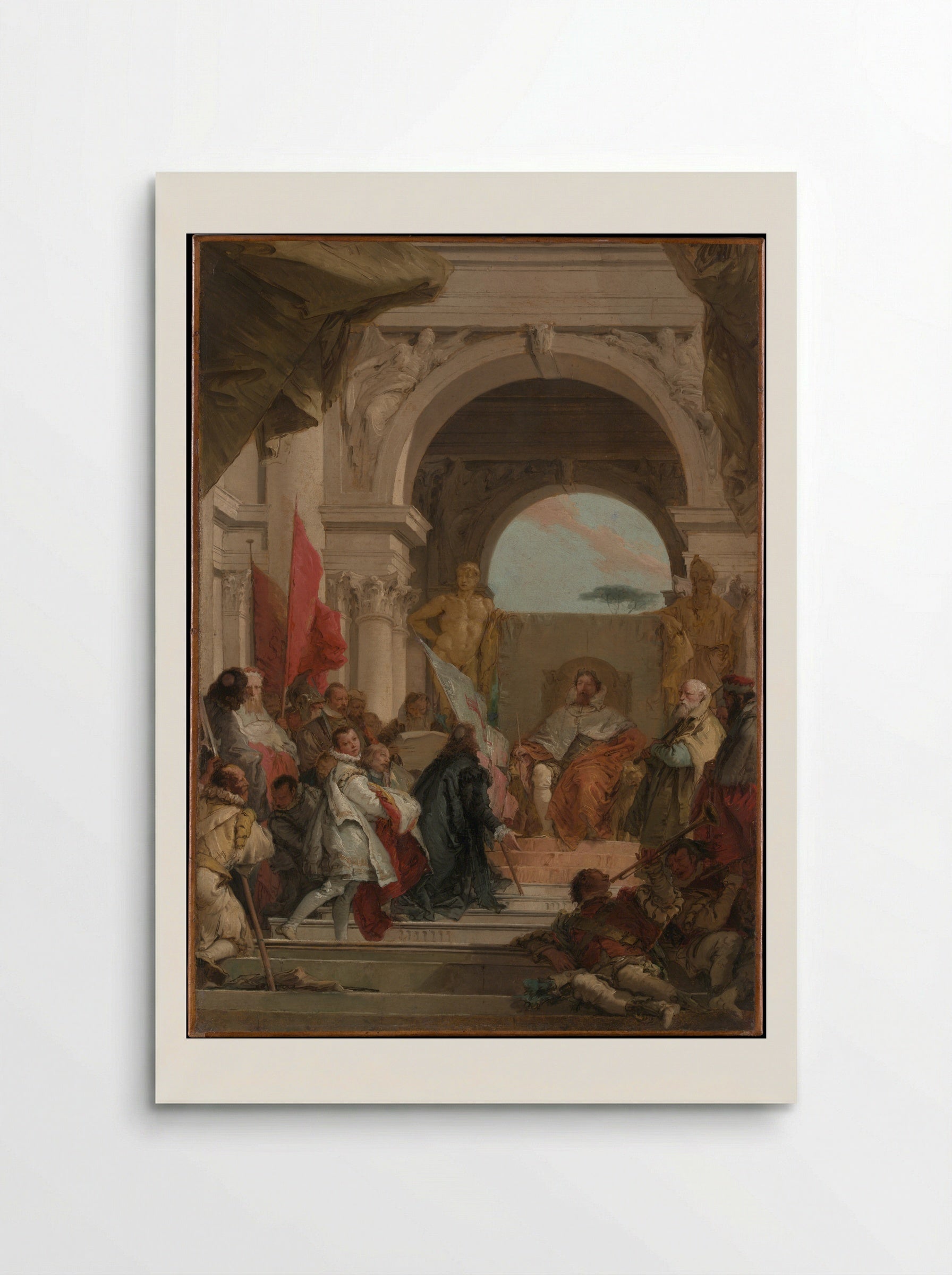 The Investiture of Bishop Harold as Duke of Franconia - Giovanni Battista Tiepolo - Poster