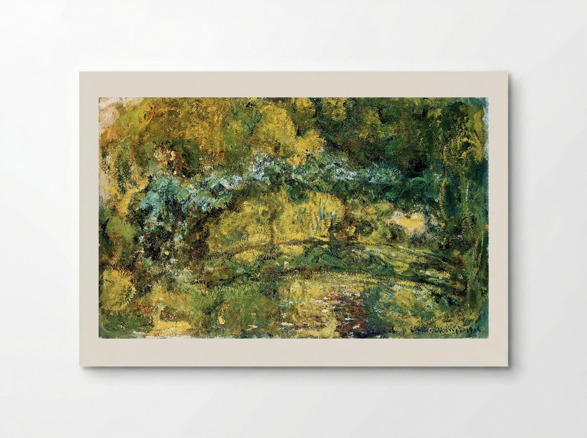 The Japanese Bridge - Claude Monet - Poster