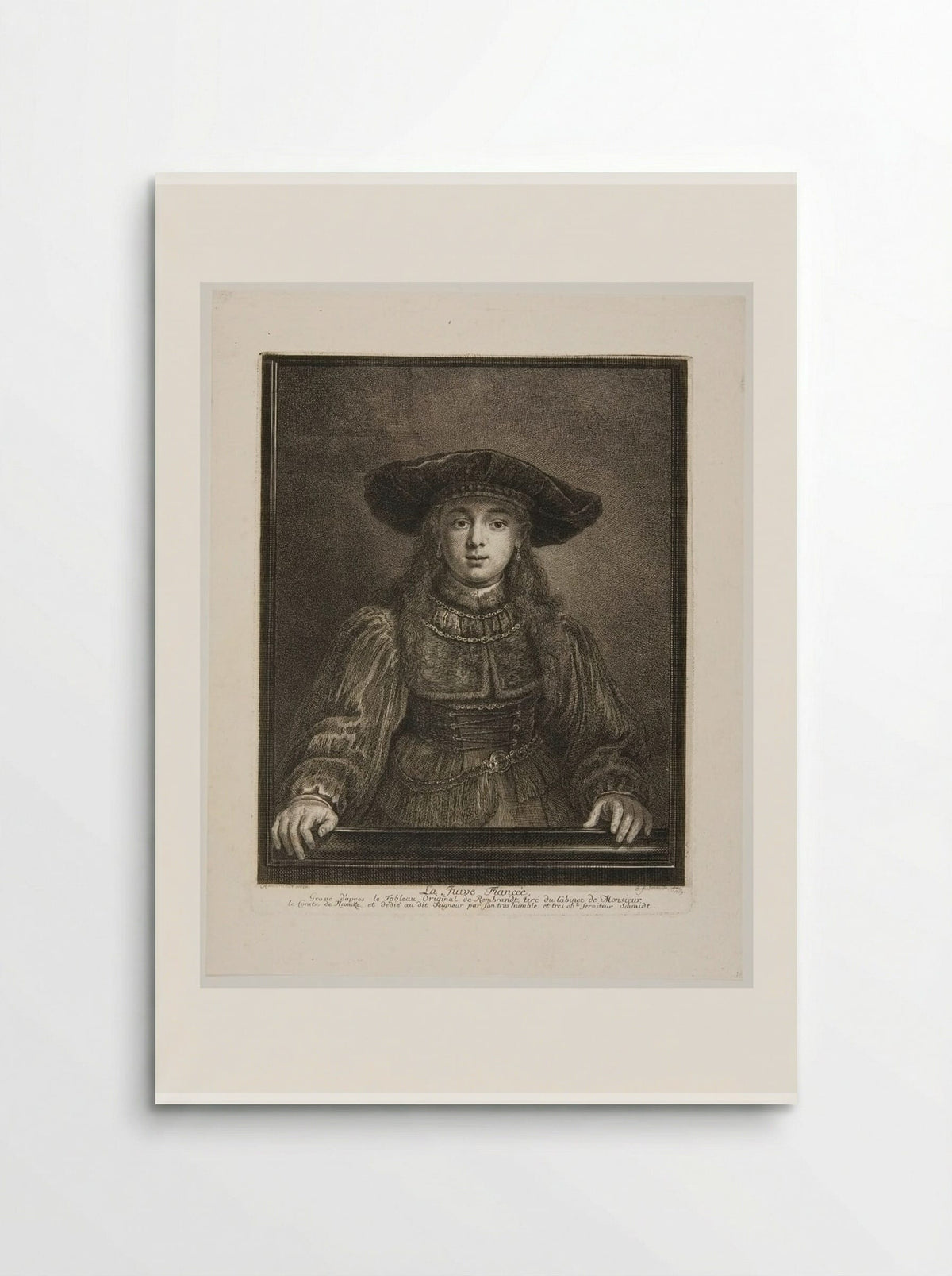 The Jewish Fiancée - Georg Friedrich Schmidt - Poster