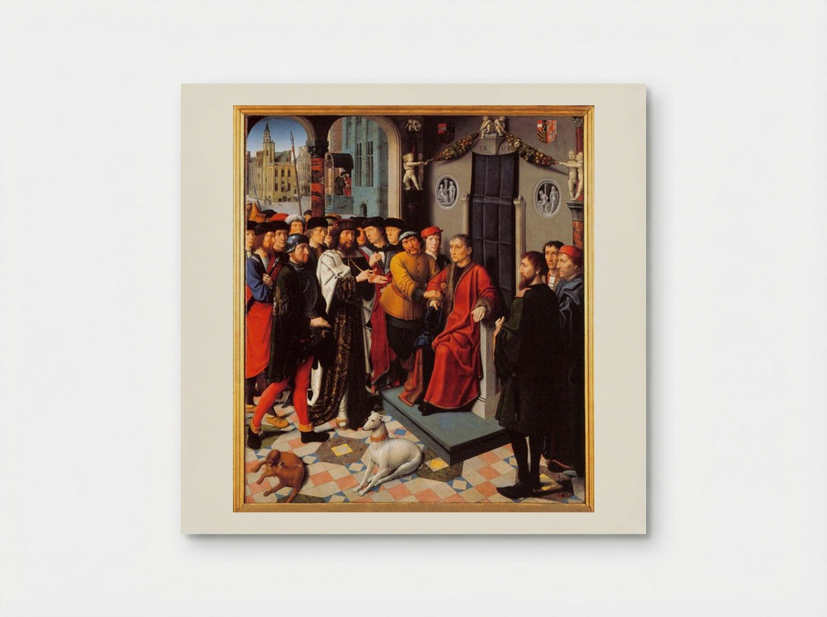 The Judgement of Cambyses - Gerard David - Poster