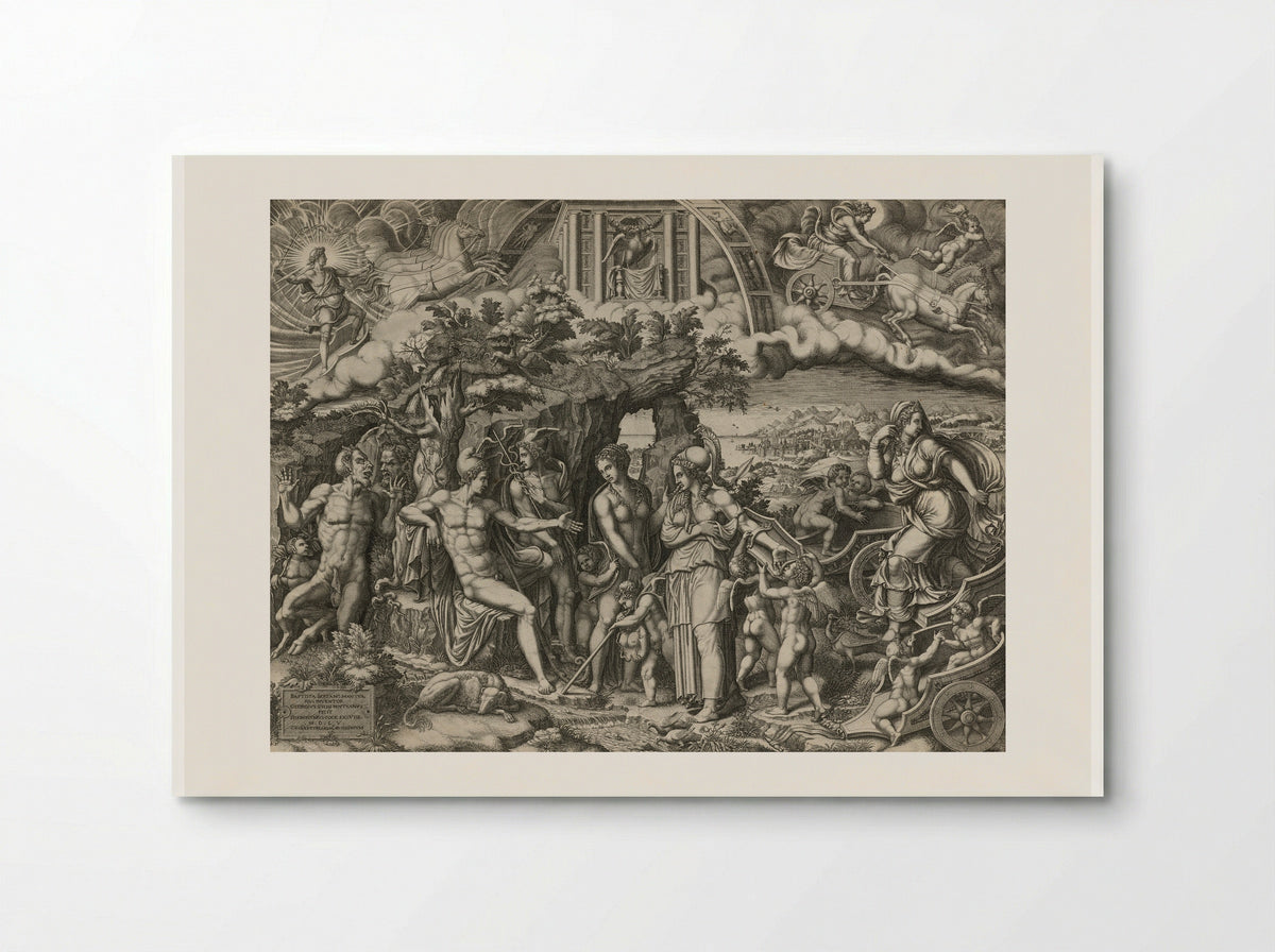 The Judgement of Paris - Giorgio Ghisi - Poster