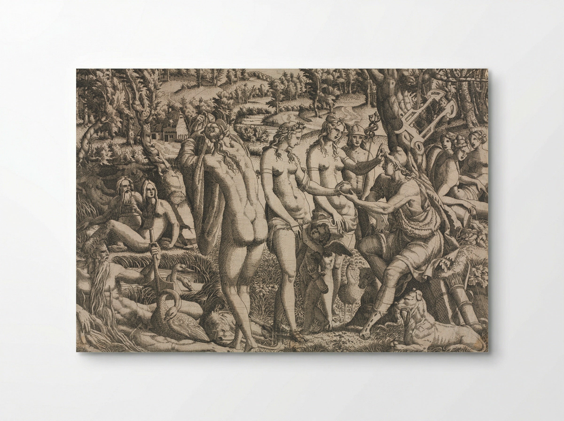 The Judgment of Paris - Jean Mignon - Poster